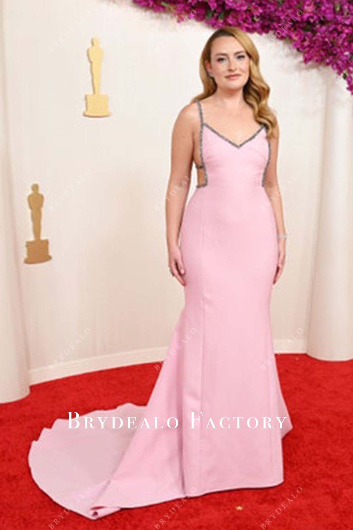 Amelia Dimoldenberg 2024 Oscars Sleeveless dress