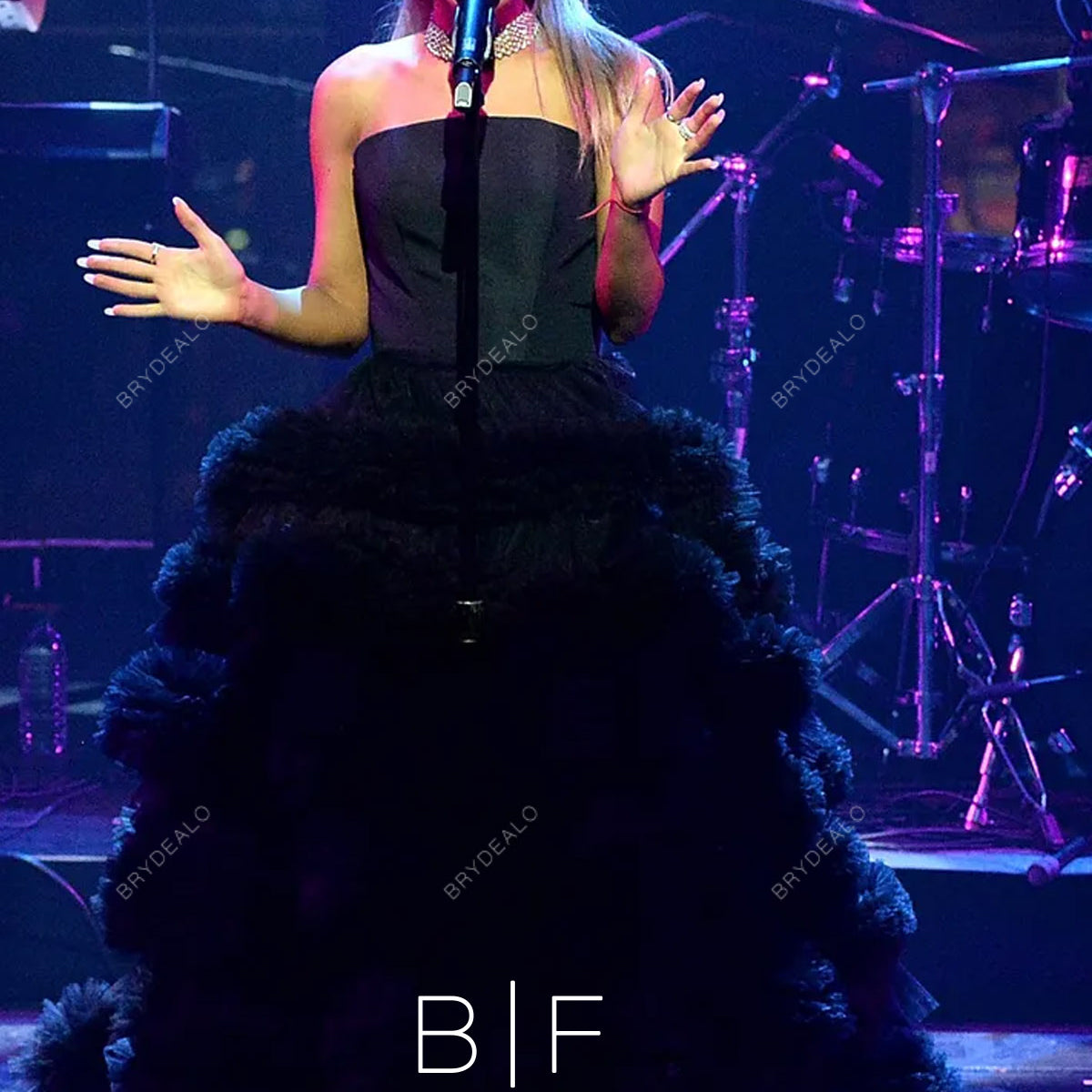 Ariana Grande 2016 Time 100 Gala Black Celebrity Red Carpet Dress Ariana Grande 2016 Time 100 Gala Black Celebrity Red Carpet Dress