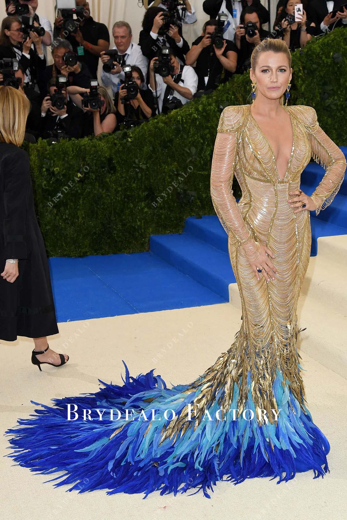 Blake Lively mermaid dress 2017 Met Gala