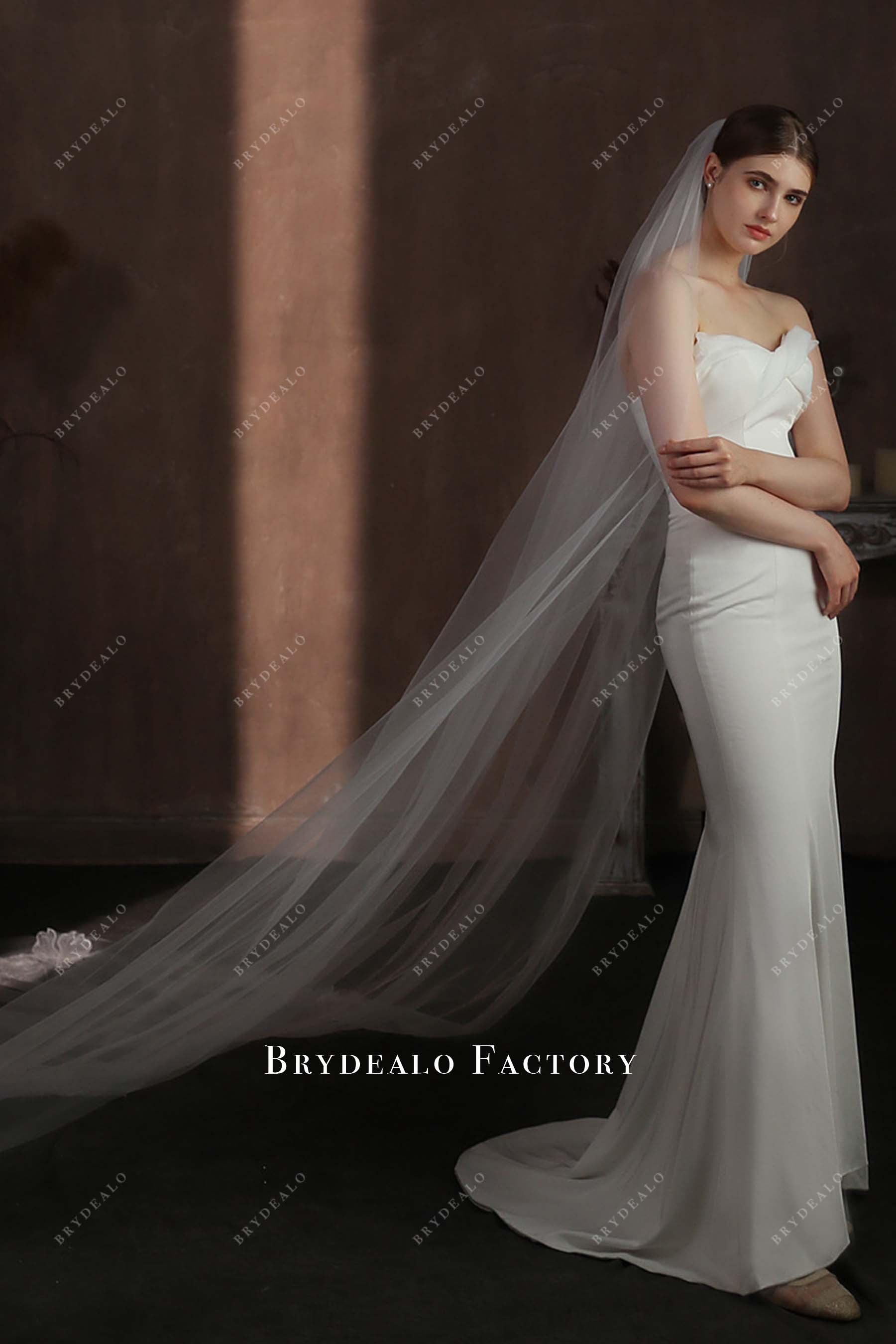 cathedral length bridal veil