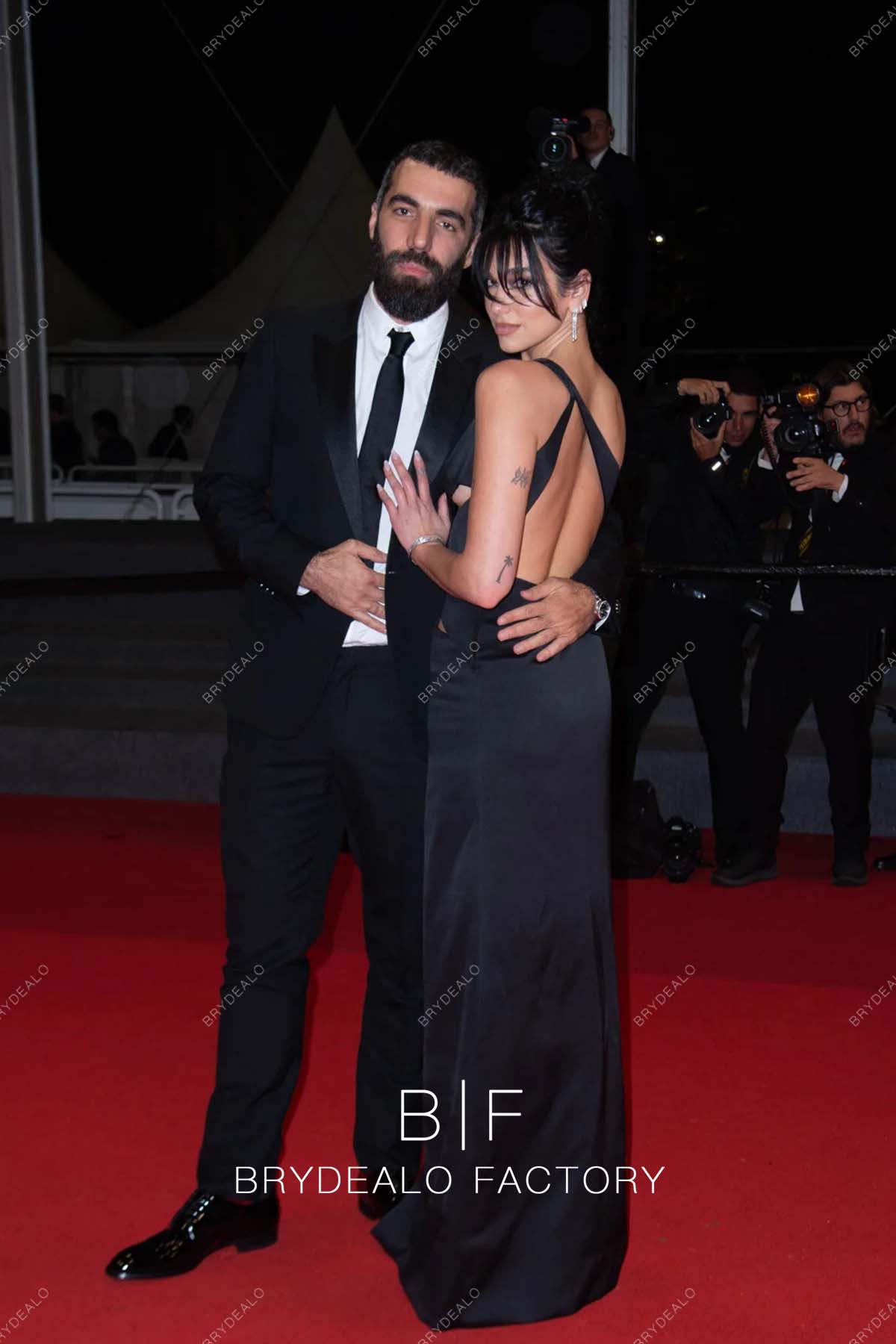 2023 Cannes Film Festival Dua Lipa Long Red Carpet Dress