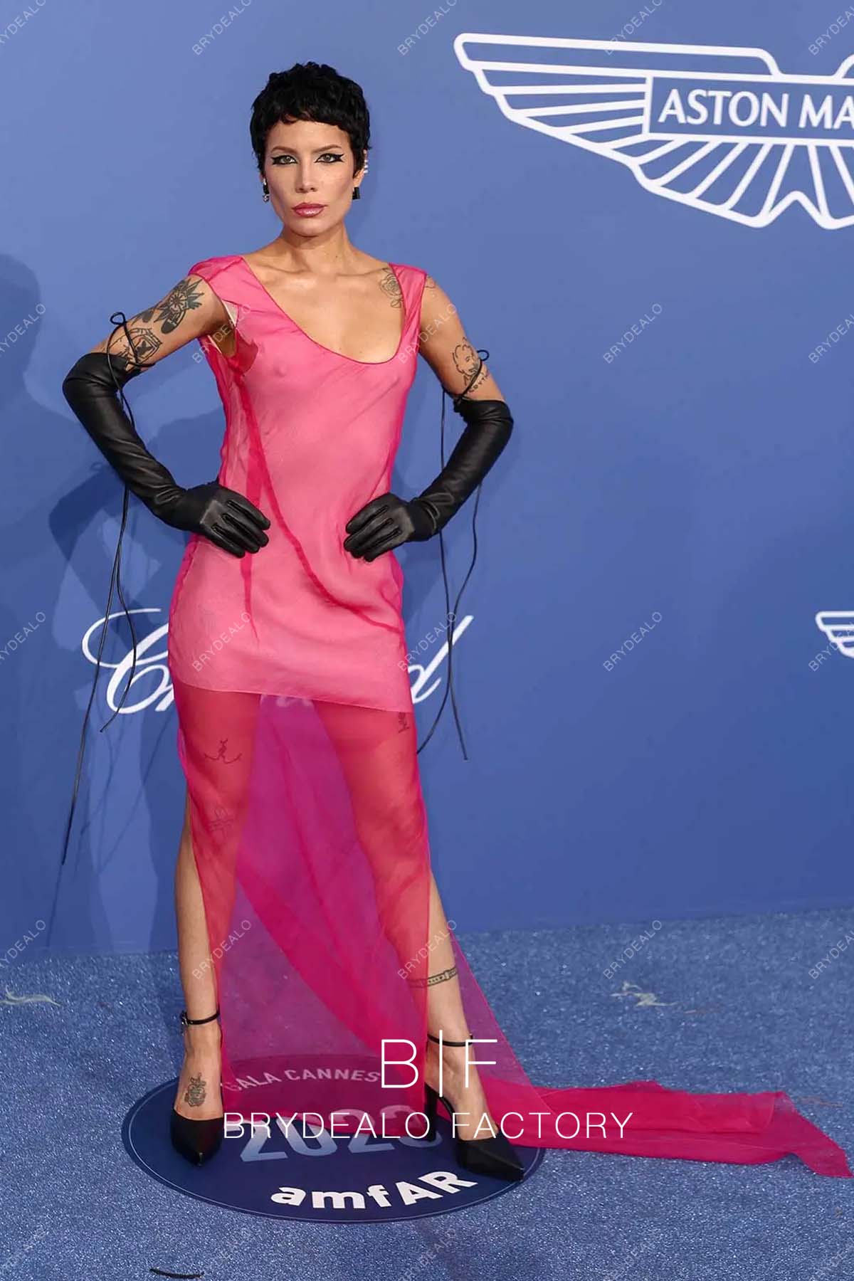 Halsey 2023 Cannes Film Festival Organza Long Celebrity Dress