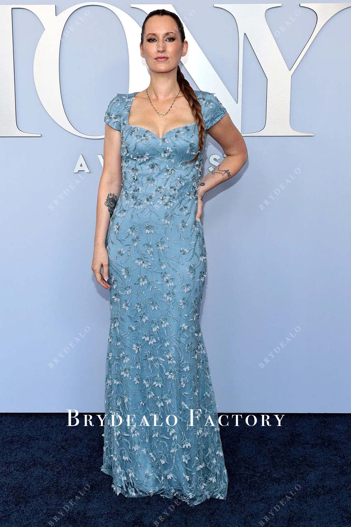 Ingrid Michaelson 2024 Tony Awards Ice Blue Dress