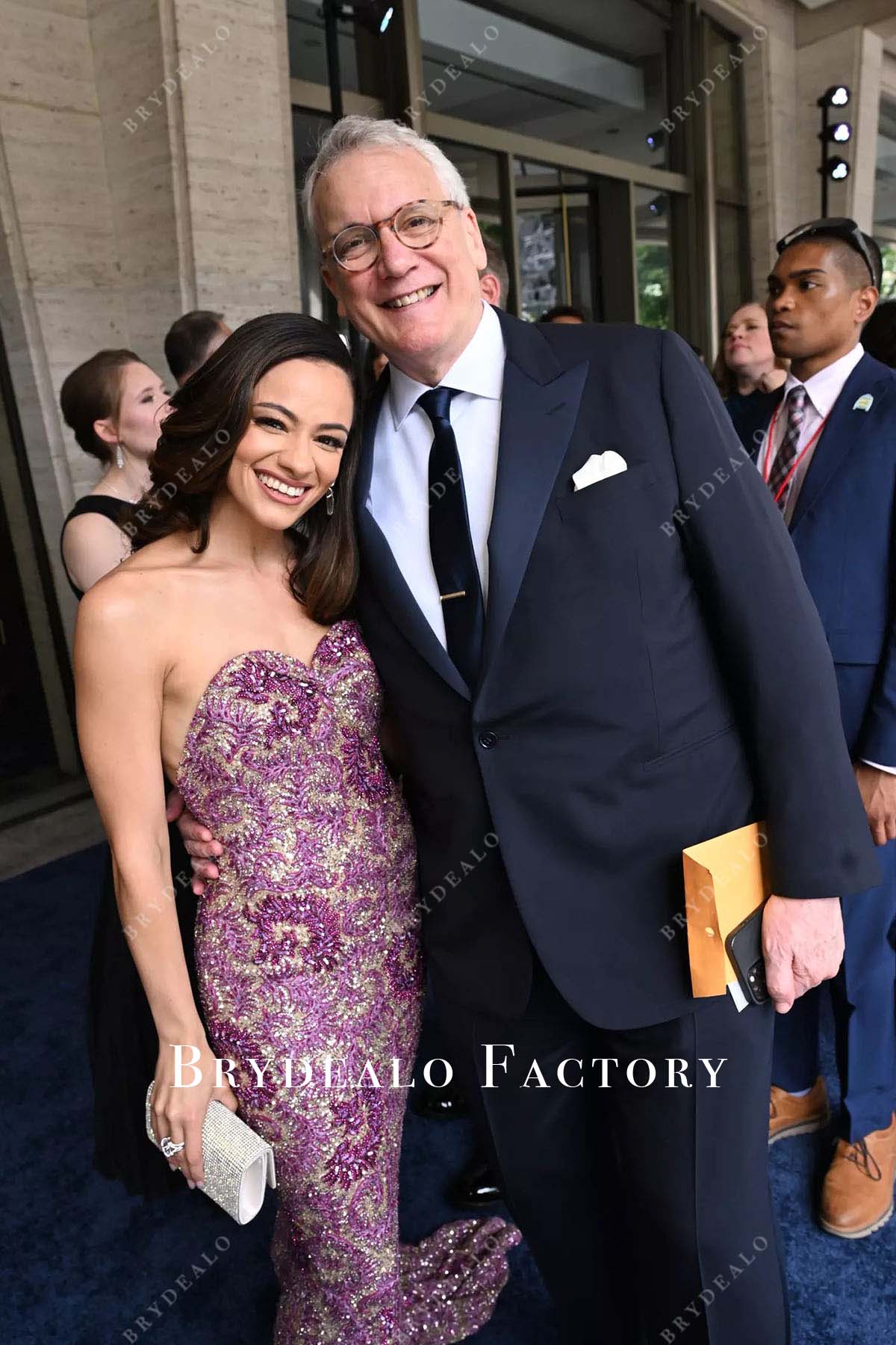 Isabelle McCalla beaded dress 2024 Tony Awards