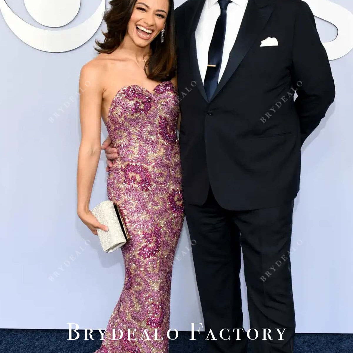 isabelle's metallic dress Isabelle McCalla 2024 Tony Awards Sequined Mermaid Dress