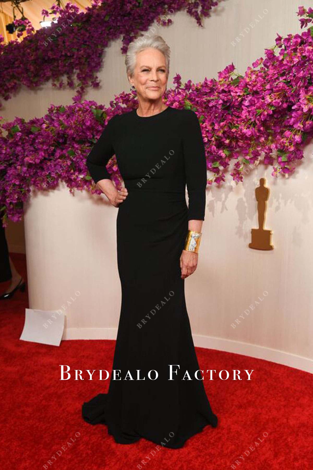 2024 Oscars Red Carpet Jamie Lee Curtis mermaid dress