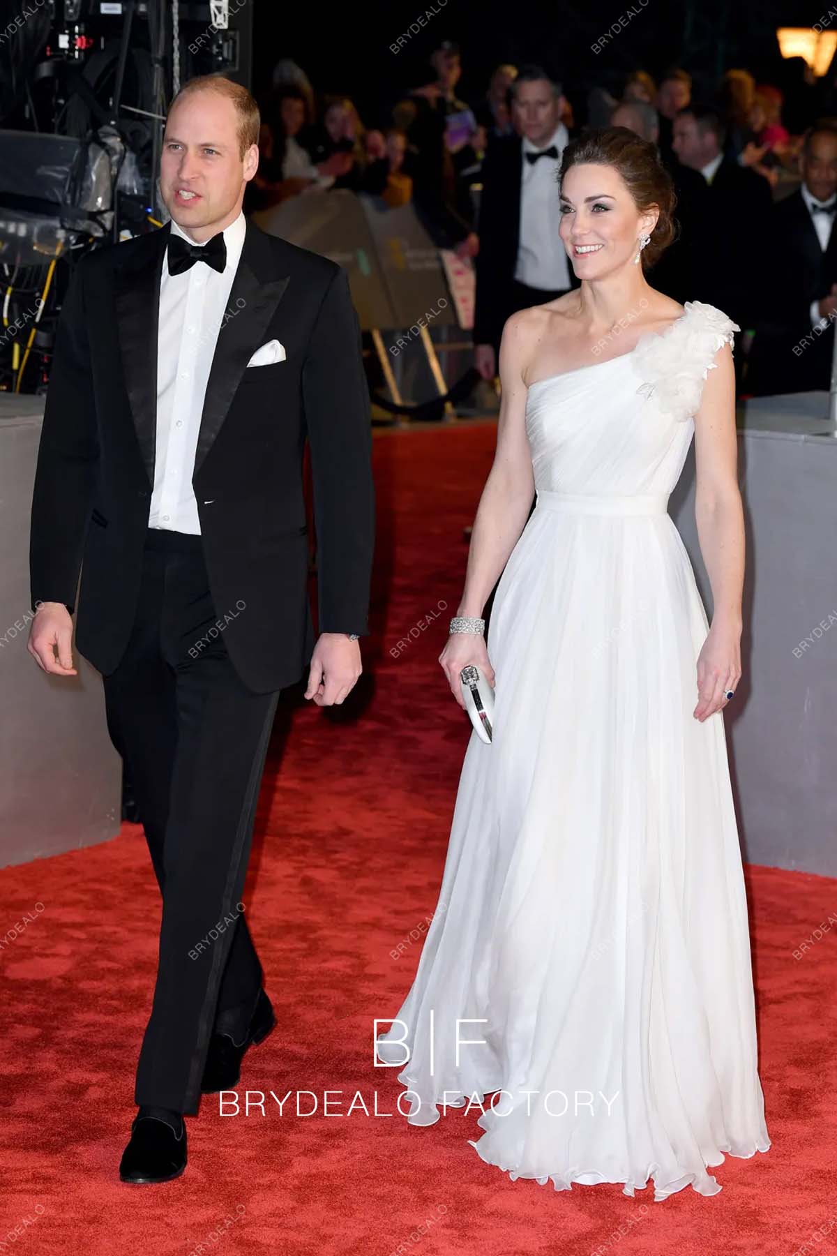 Kate Middleton A-line Floor Length Dress BAFTAs 2019