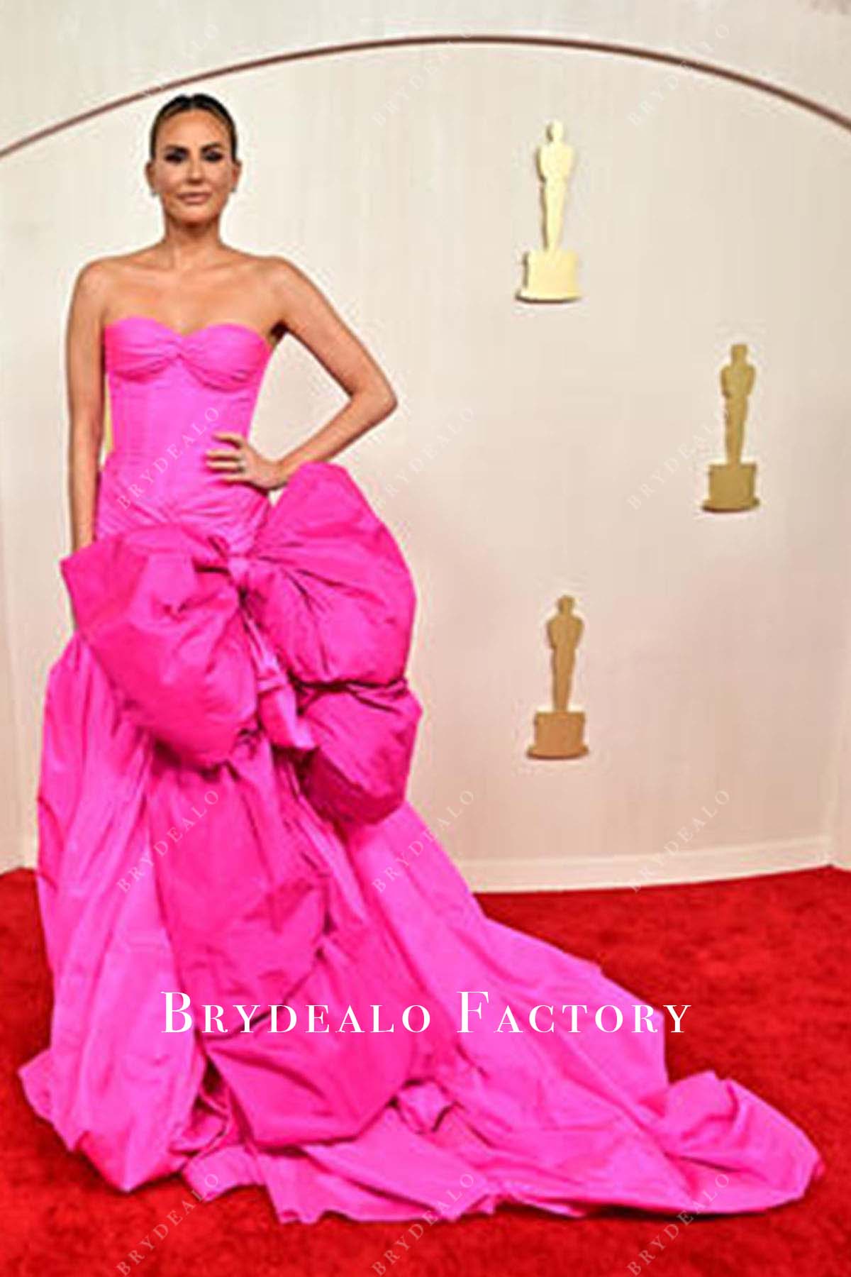 Keltie Knight strapless dress  2024 Oscars Red Carpet