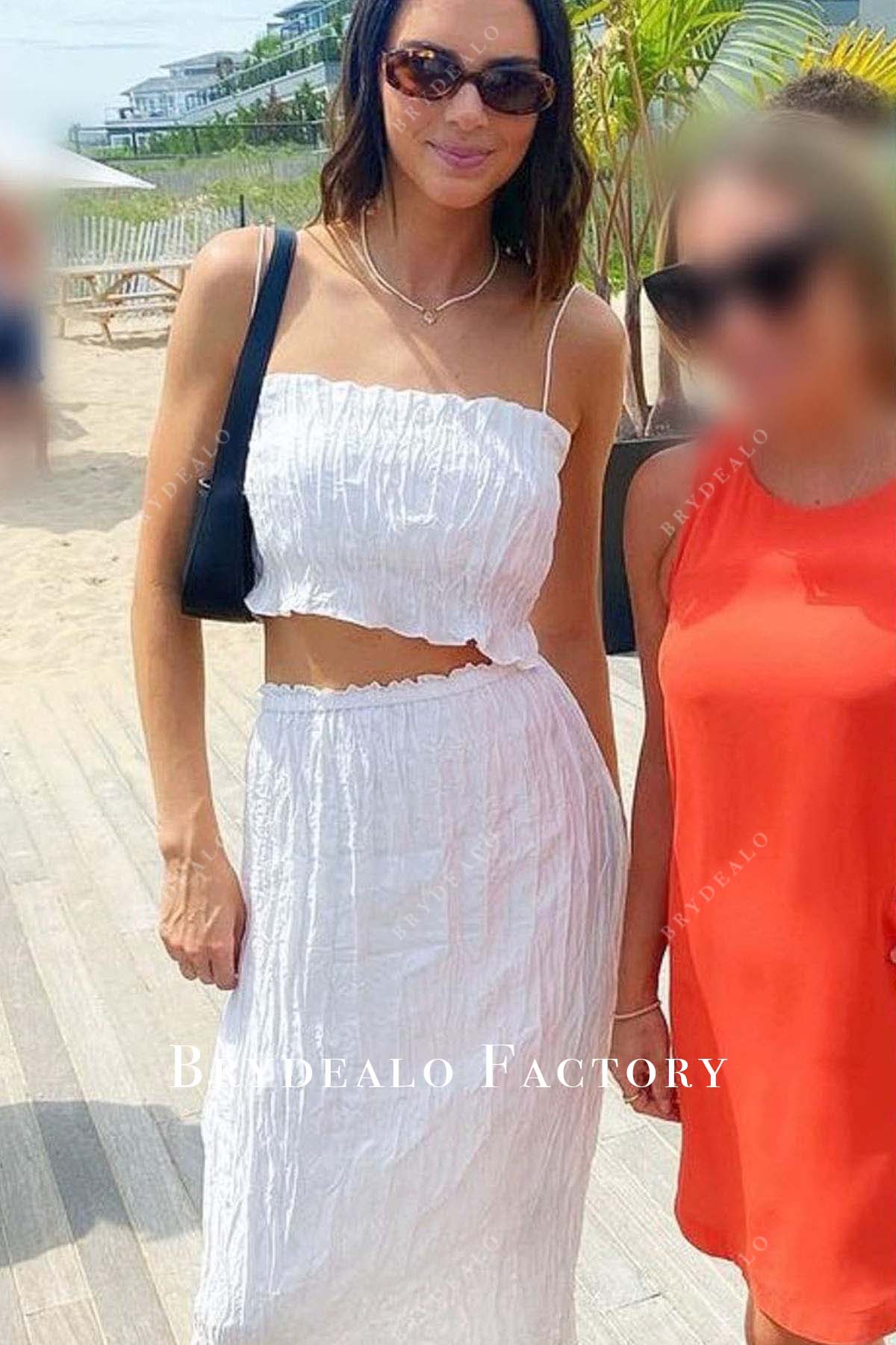 Kendall Jenner thin straps dress 818 Tasting 2021