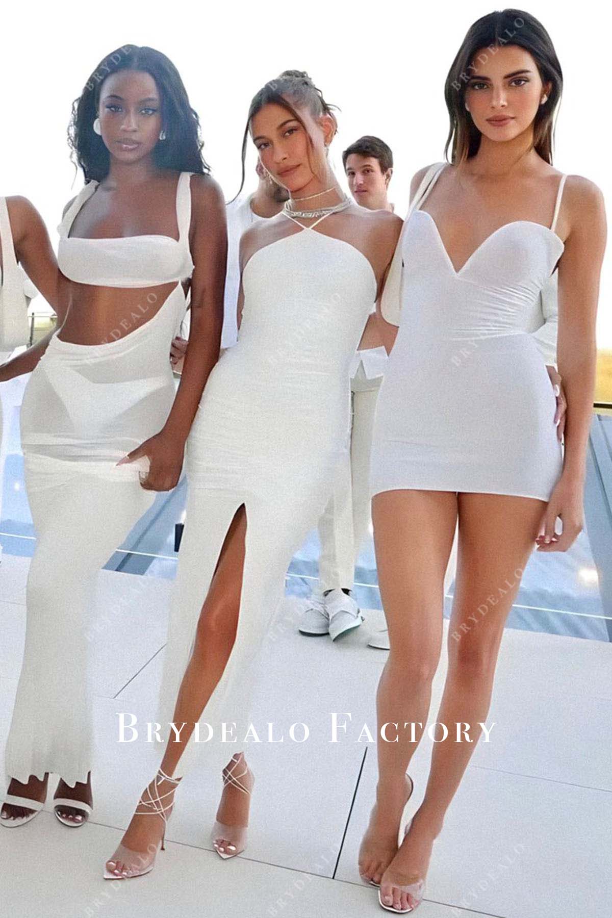 Kendall Jenner white dress 2023 Michael Rubin's Annual party