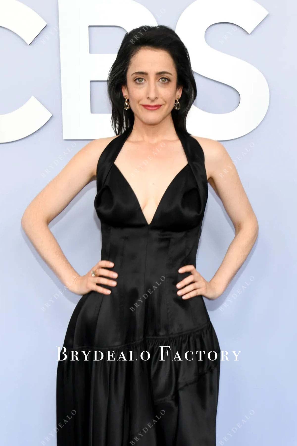 2024 Tony Awards Lila Neugebauer plunging neck dress