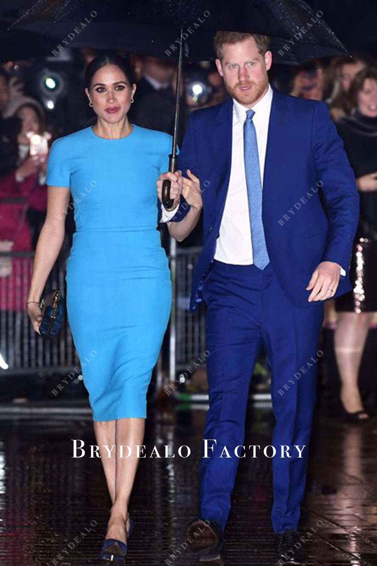 Meghan Markle  Blue Dress 2020 Endeavour Awards