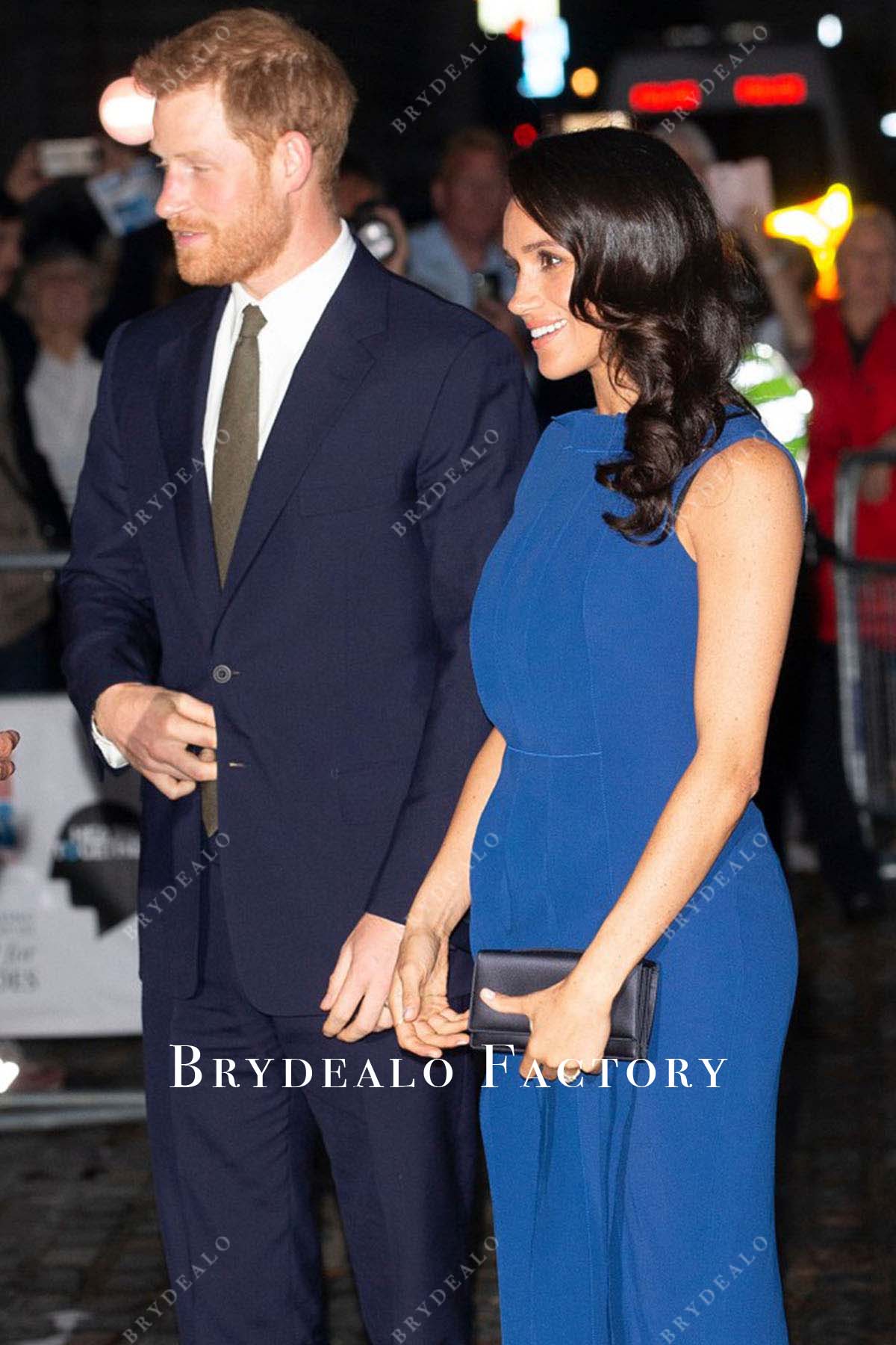 2018 Peace Gala Music Event Meghan Markle blue dress