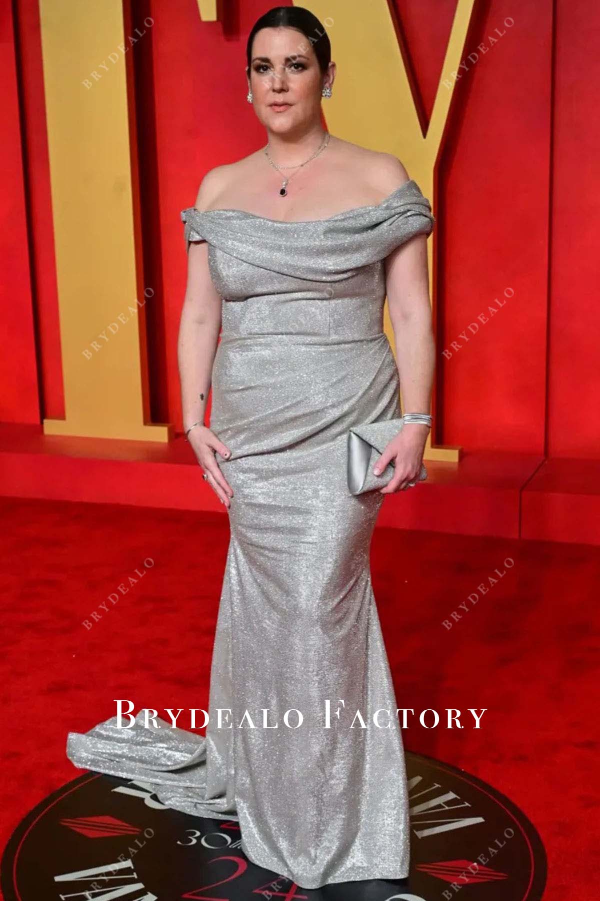 Melanie Lynskey mermaid 2024 Oscars After Party dress