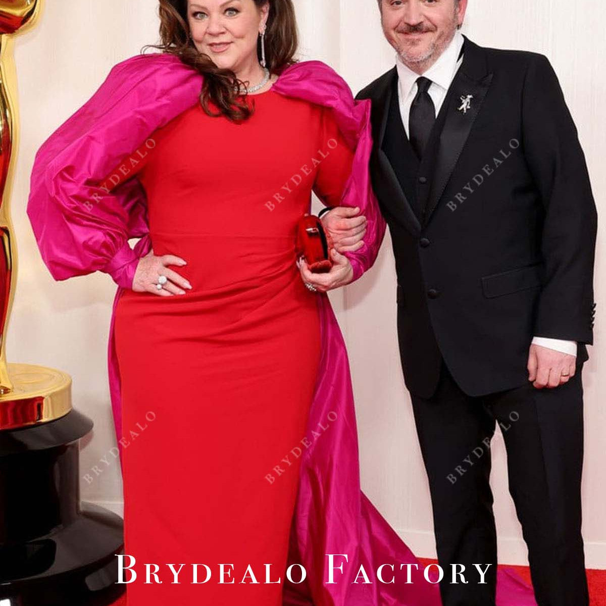 Melissa McCarthy 2024 Oscars Plus Size Red Carpet Dress