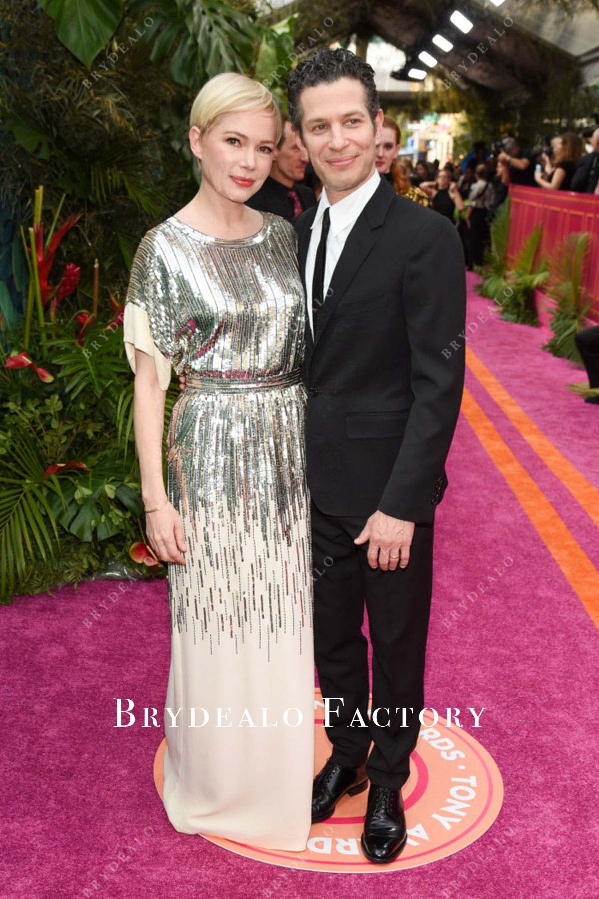 Michelle Williams sequin dress 2023 tony awards