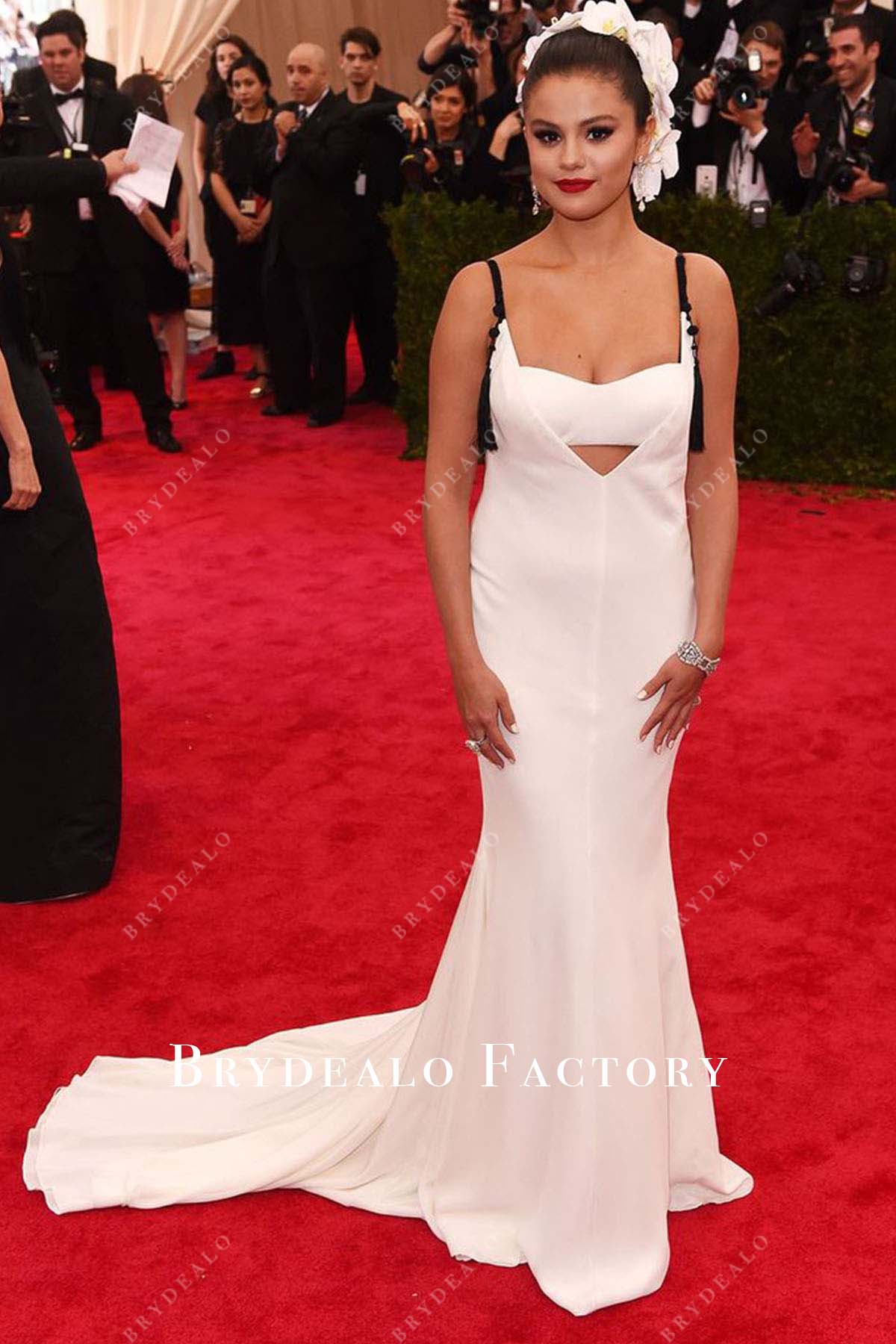 Selena Gomez mermaid dress 2015 Met Gala 