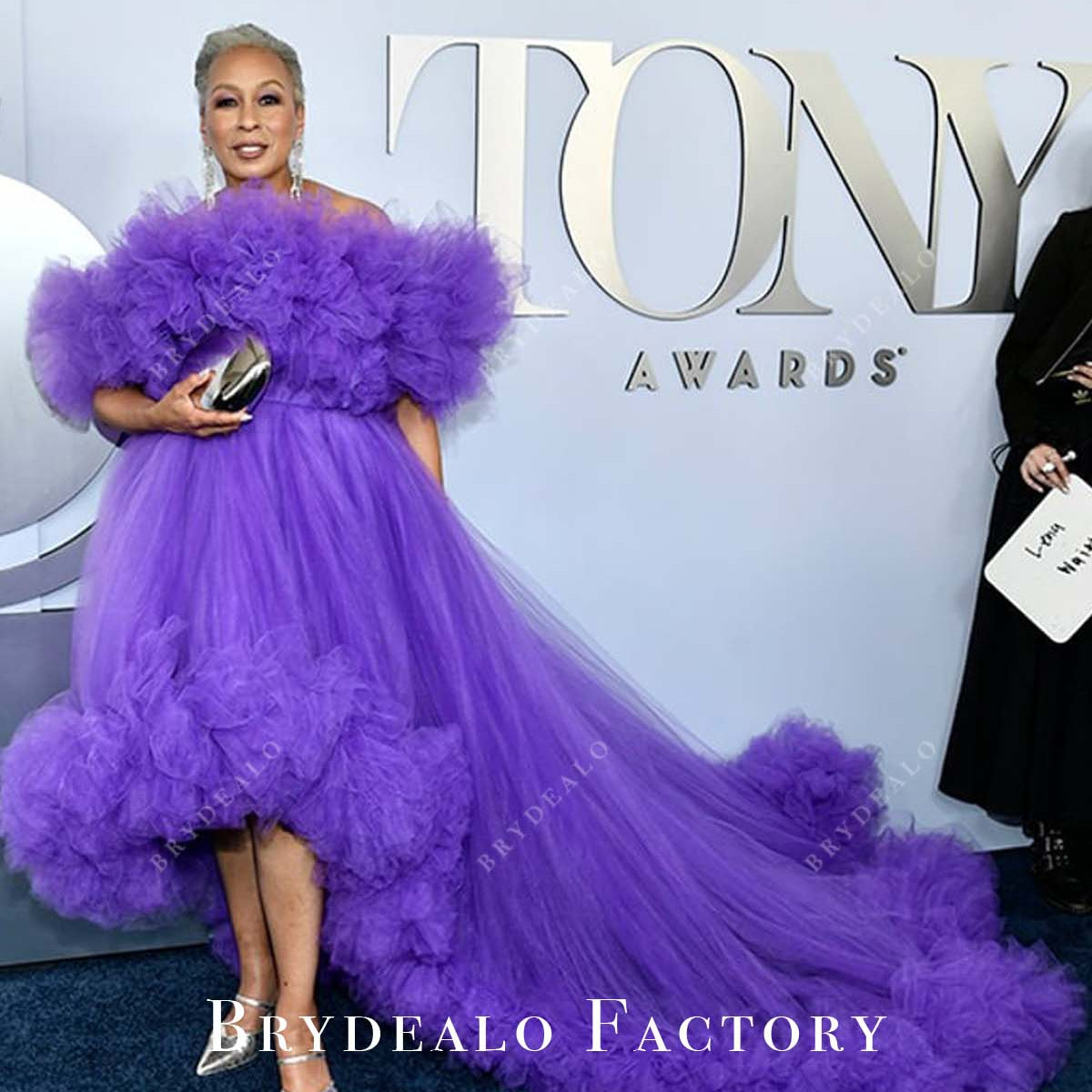 Thurley Vasette Thurley Purple Dress Tamara Tunie 2024 Tony Awards Purple High-Low Dress Thurley Vasette Thurley Purple Dress Tamara Tunie 2024 Tony Awards Purple High-Low Dress