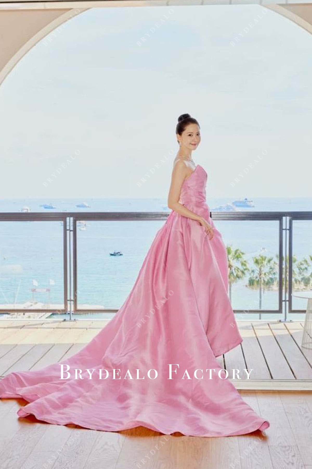 2024 Cannes Film Festival Im Yoon-ah long train dress