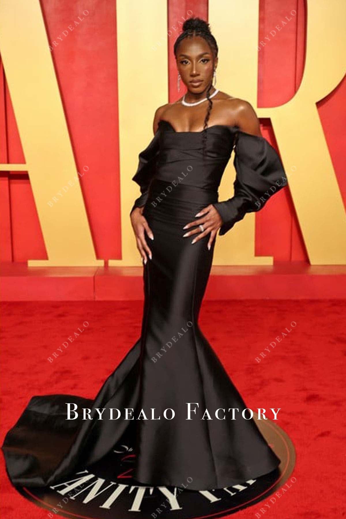 Ziwe Fumudoh mermaid 2024 Oscars After Party dress