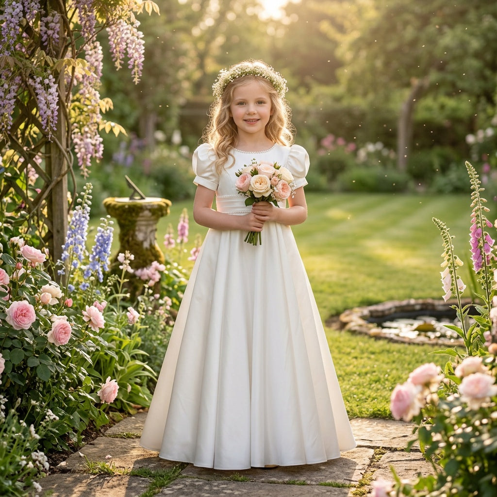 affordable cute flower girl dresses