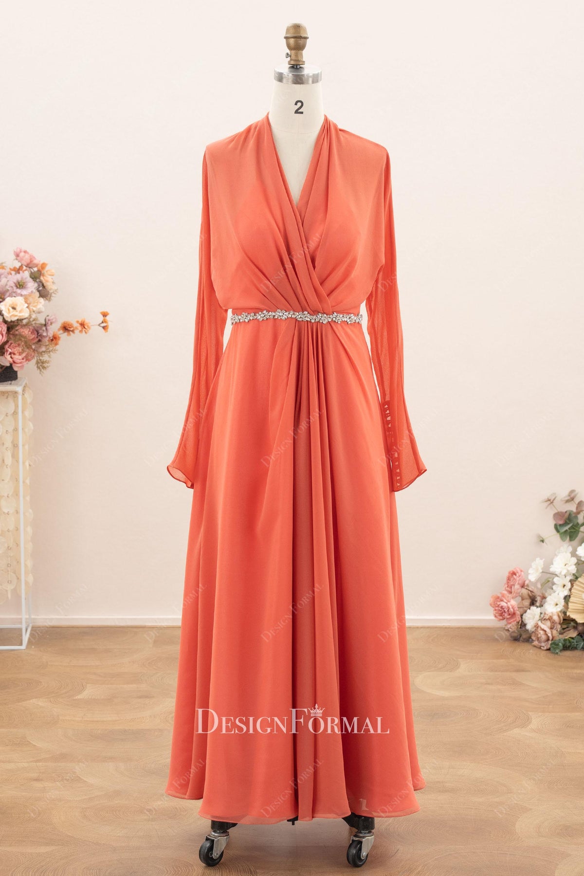 ankle length mother of bride dress