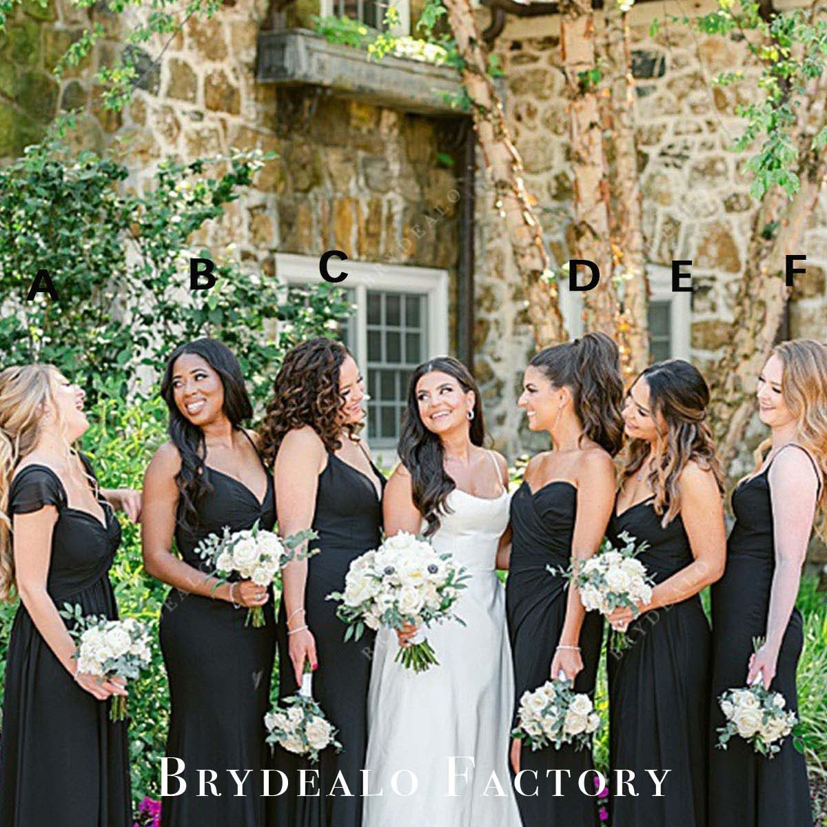 blue dress for baby girl Mismatched Bridesmaid Dresses