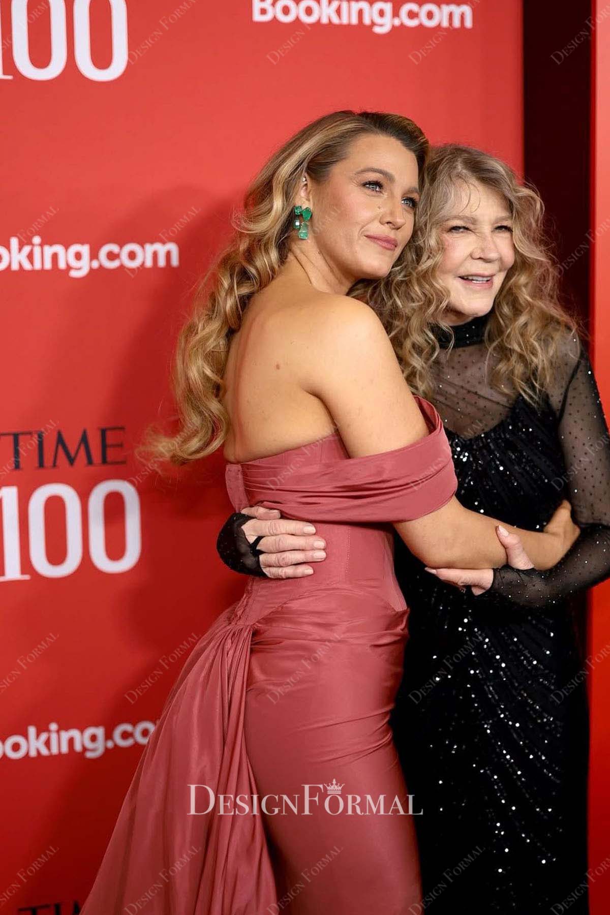 Blake Lively panel train 2025 Time 100 Gala dress