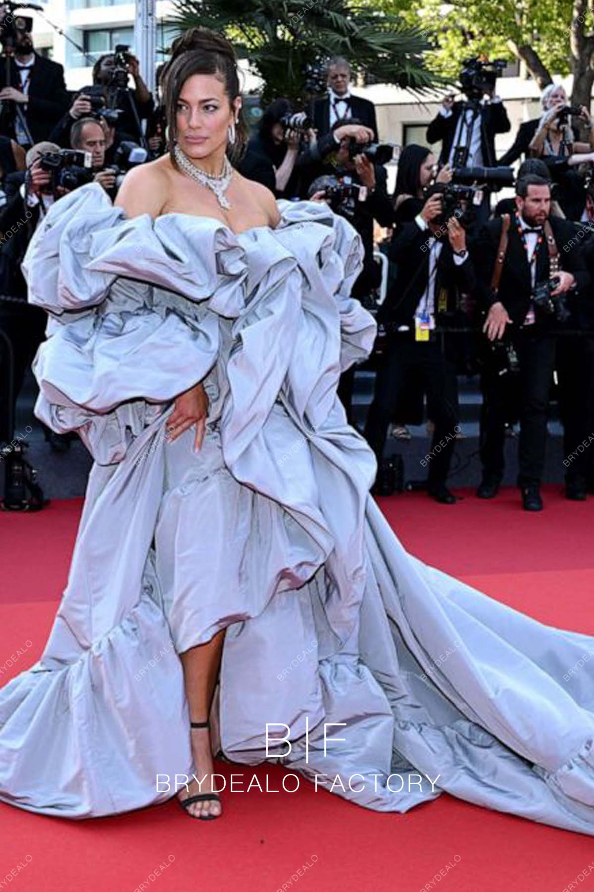  2023 Cannes Film Festival Ashley Graham Red Carpet Dress