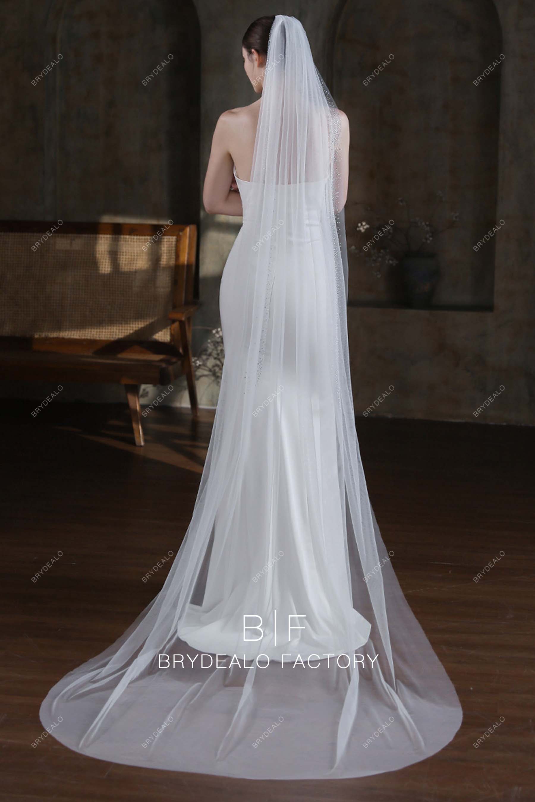 cathedral length bridal veil