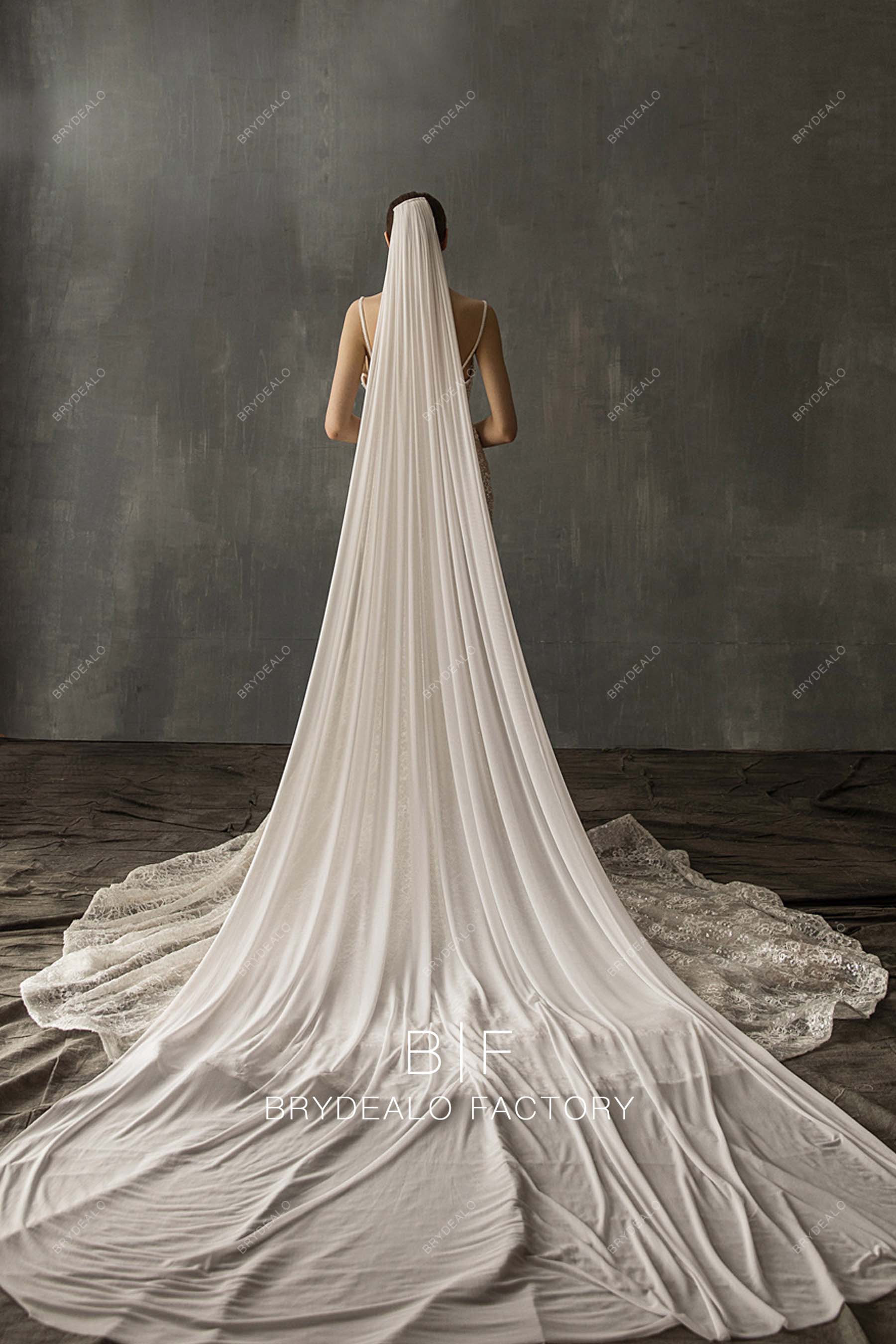 cathedral length bridal veil