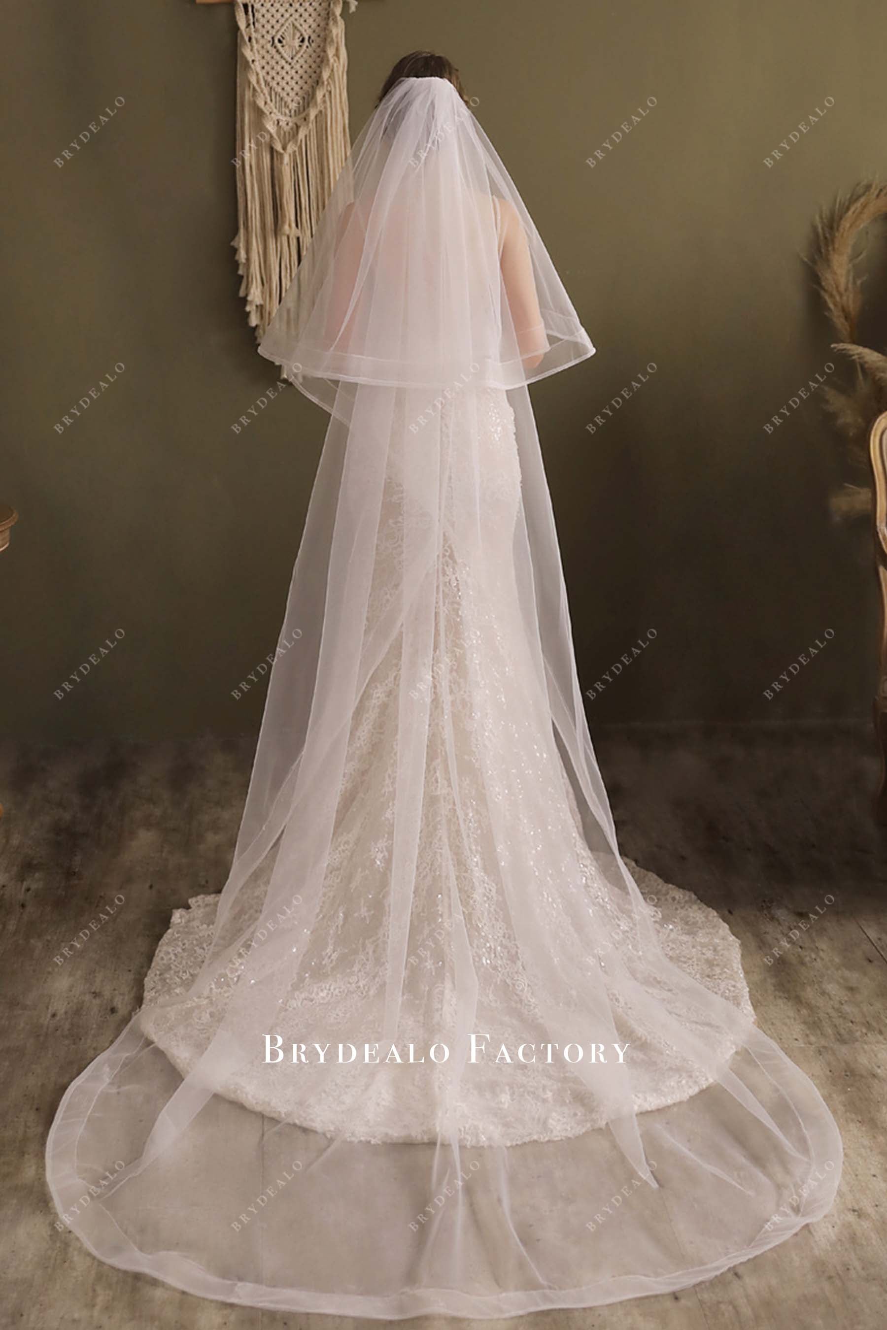 cathedral length wedding veil