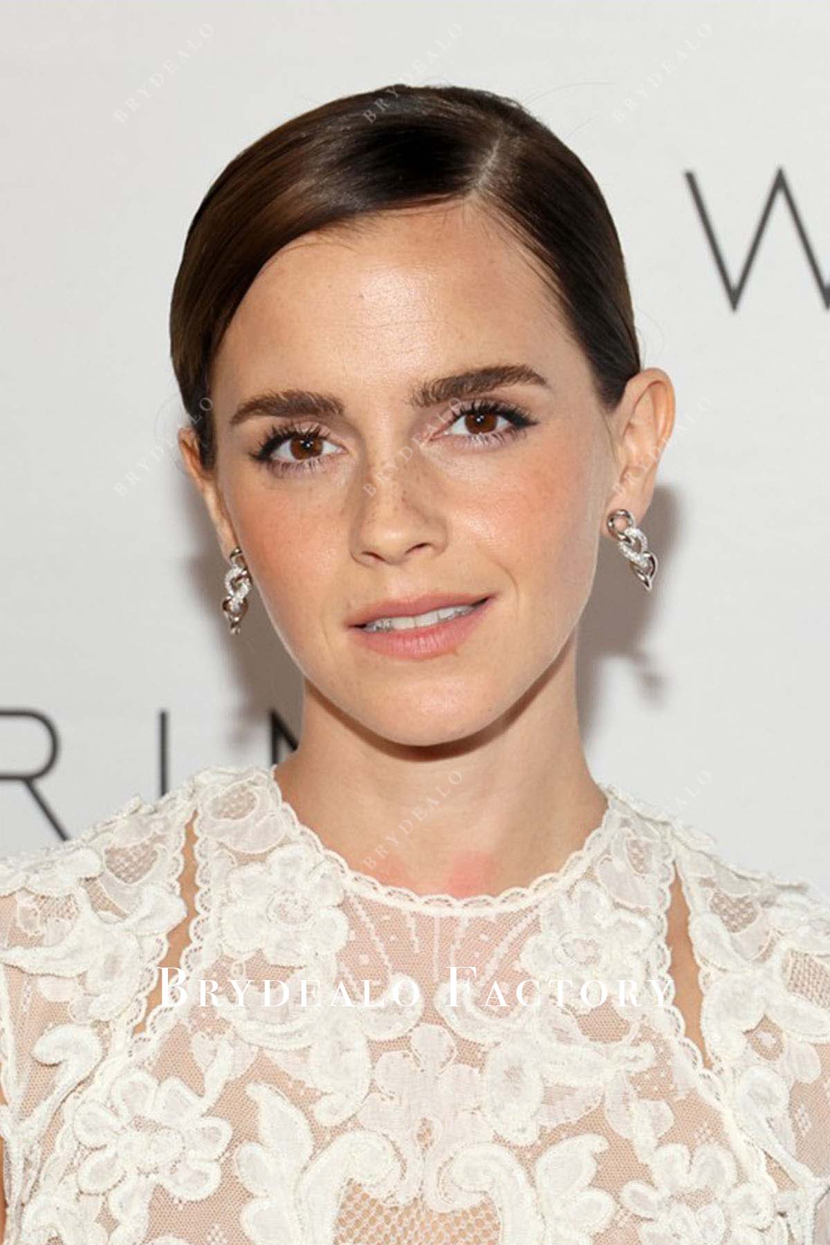 Emma Watson crew neck dress 2022 Kering Foundation Dinner