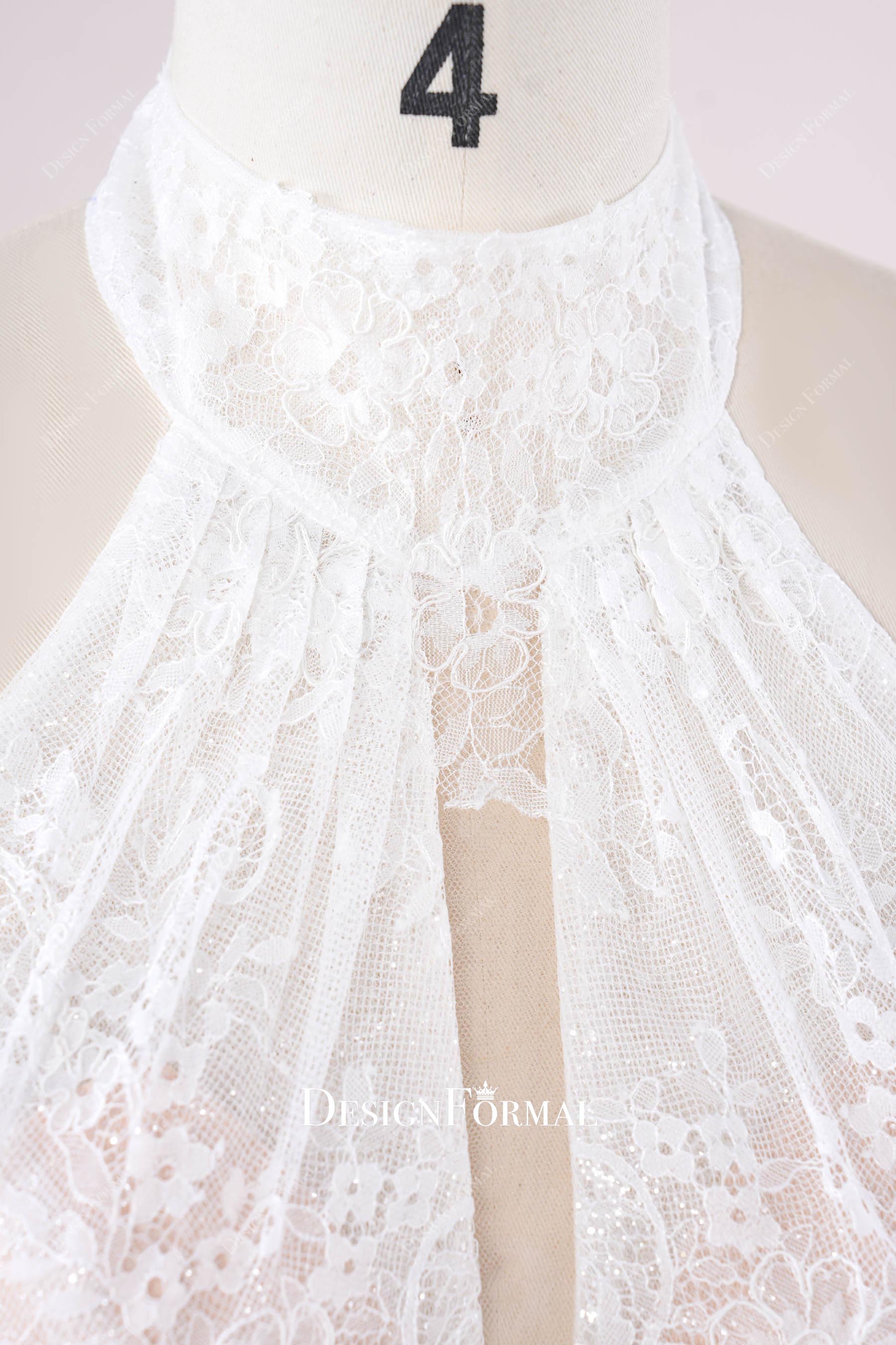 exquisite lace bridal dress
