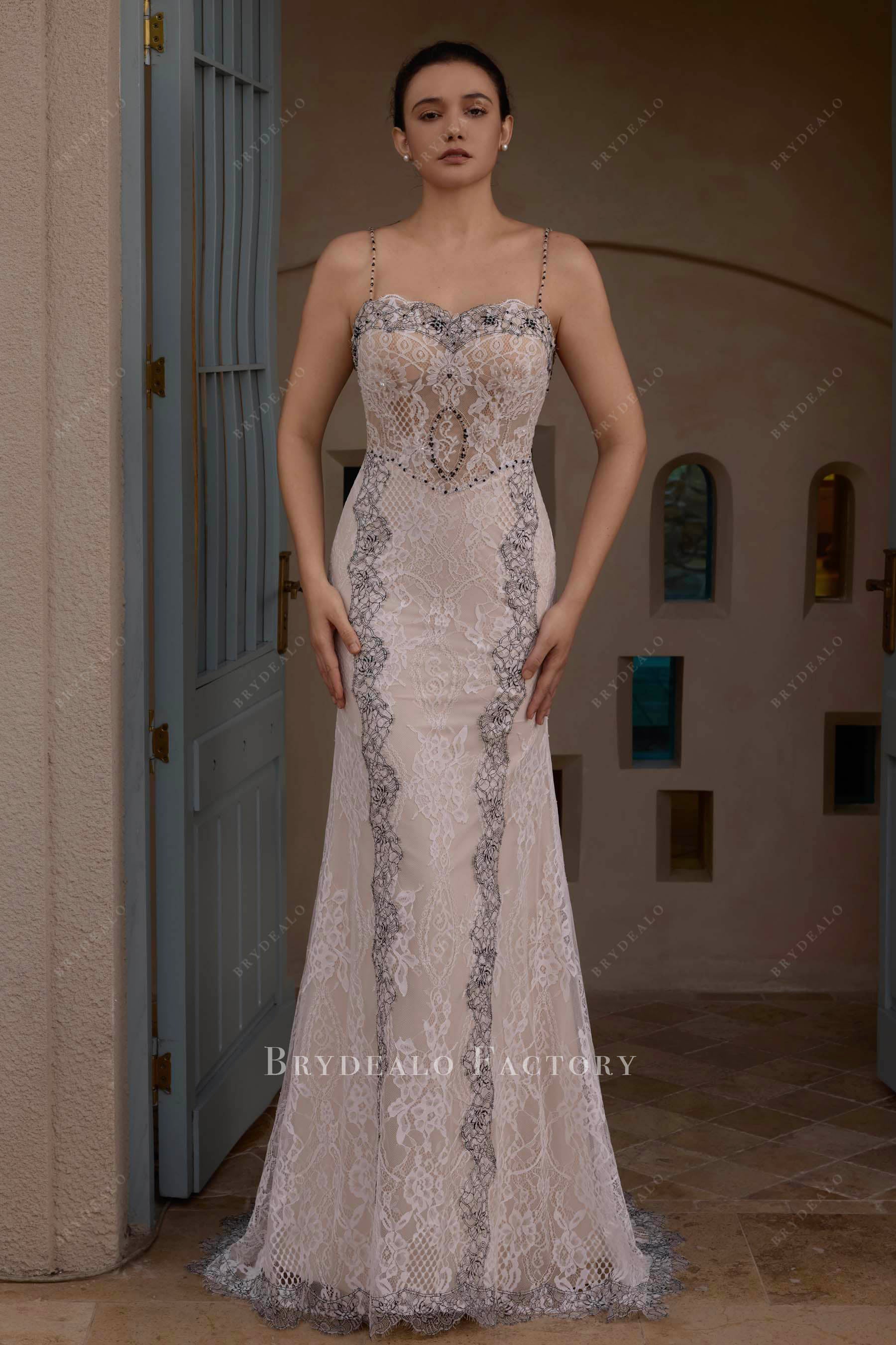 fit flare wedding dress