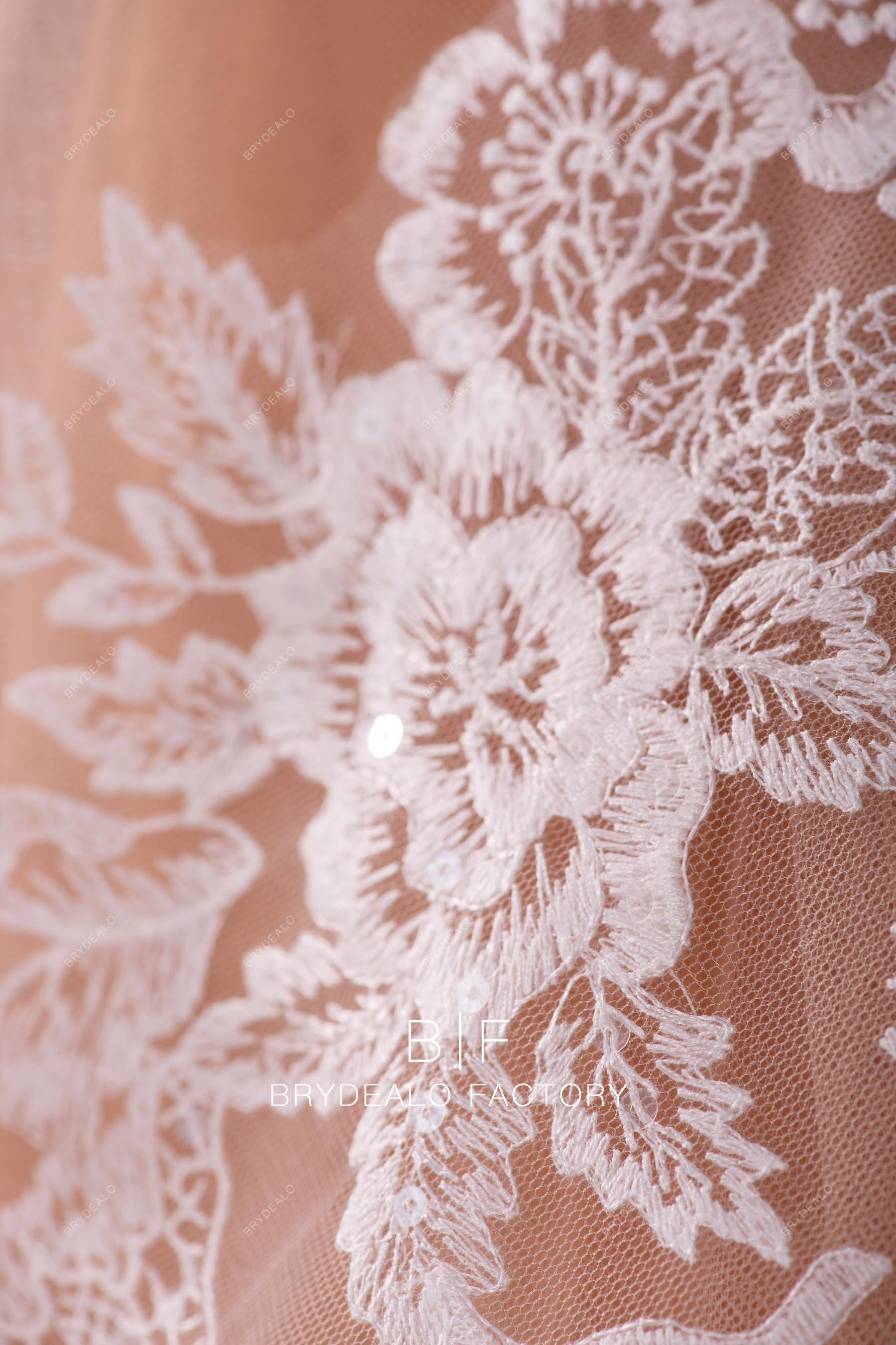 flower lace applique