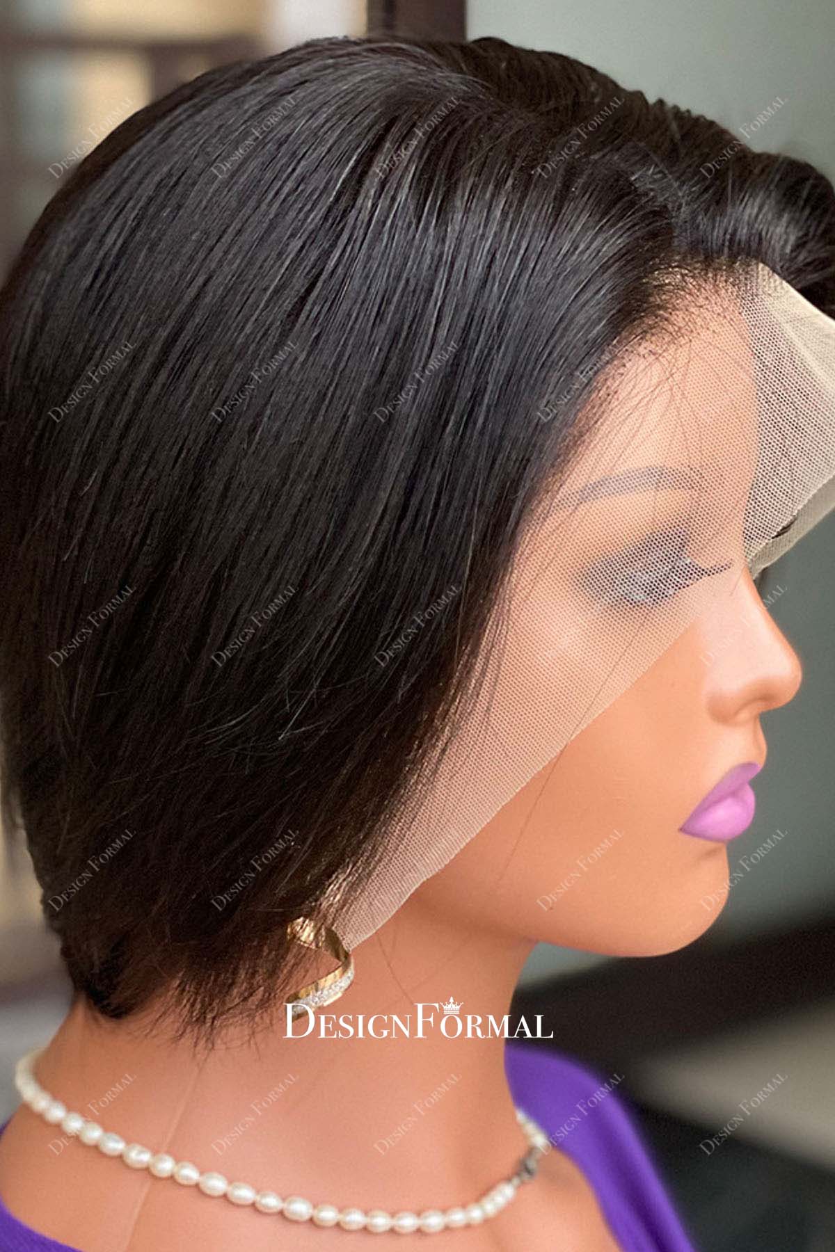 front sheer lace wig