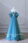 Strapless Sweetheart Dresses with Cascade Skirt Ink Blue Plus Size