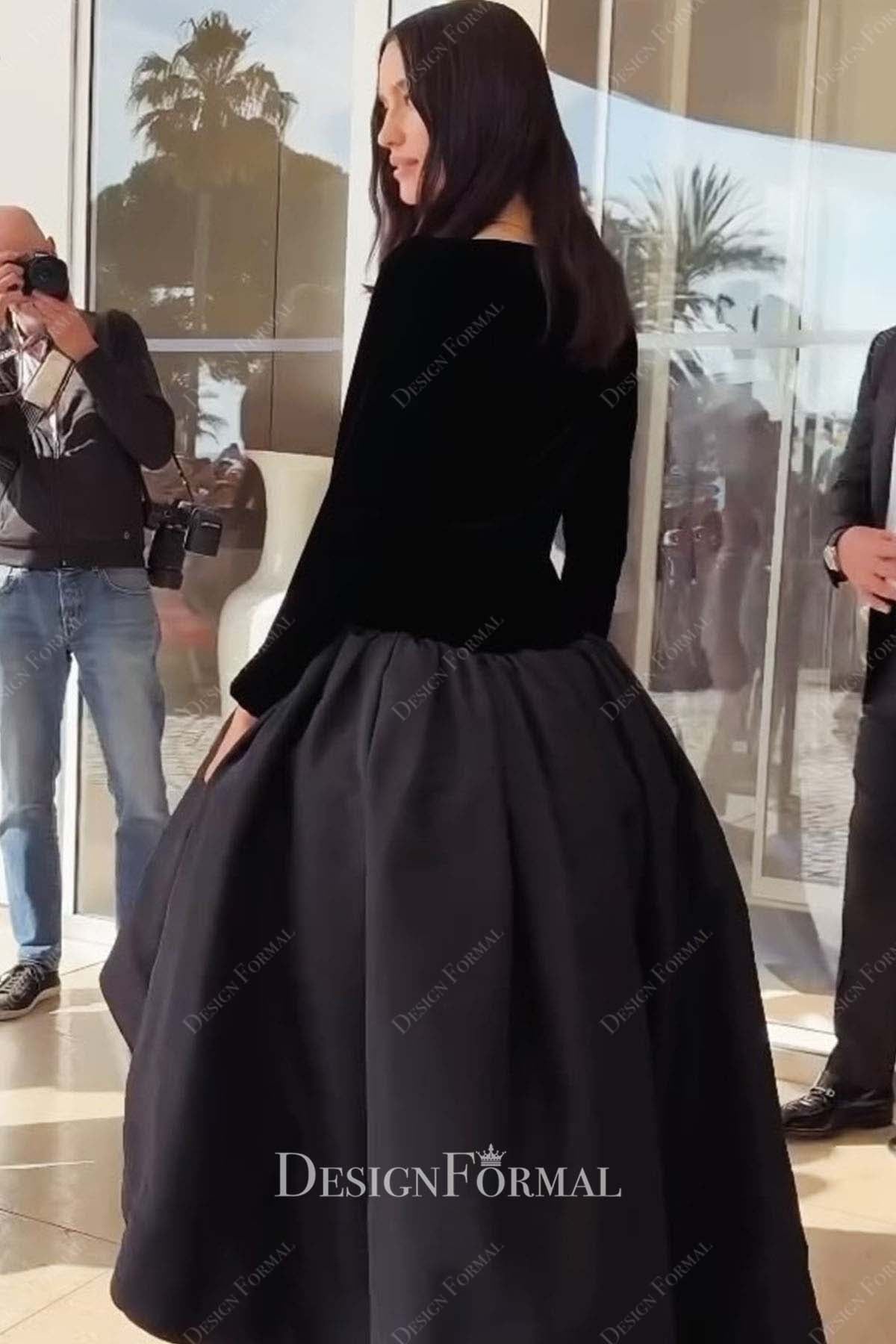 Irina Shayk Cannes 2025 conservative back Film Festival dress