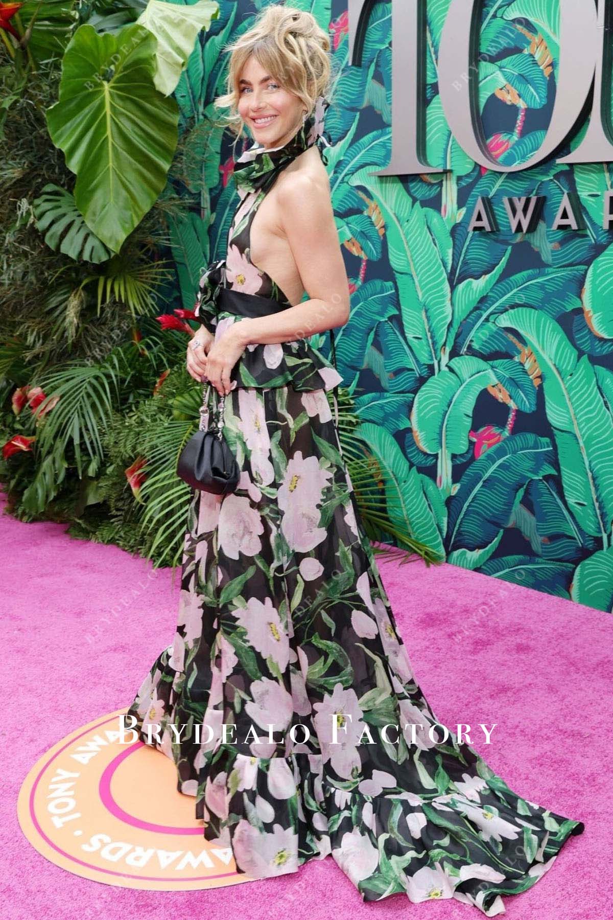 2023 tony awards Hough dazzles sleeveless dress