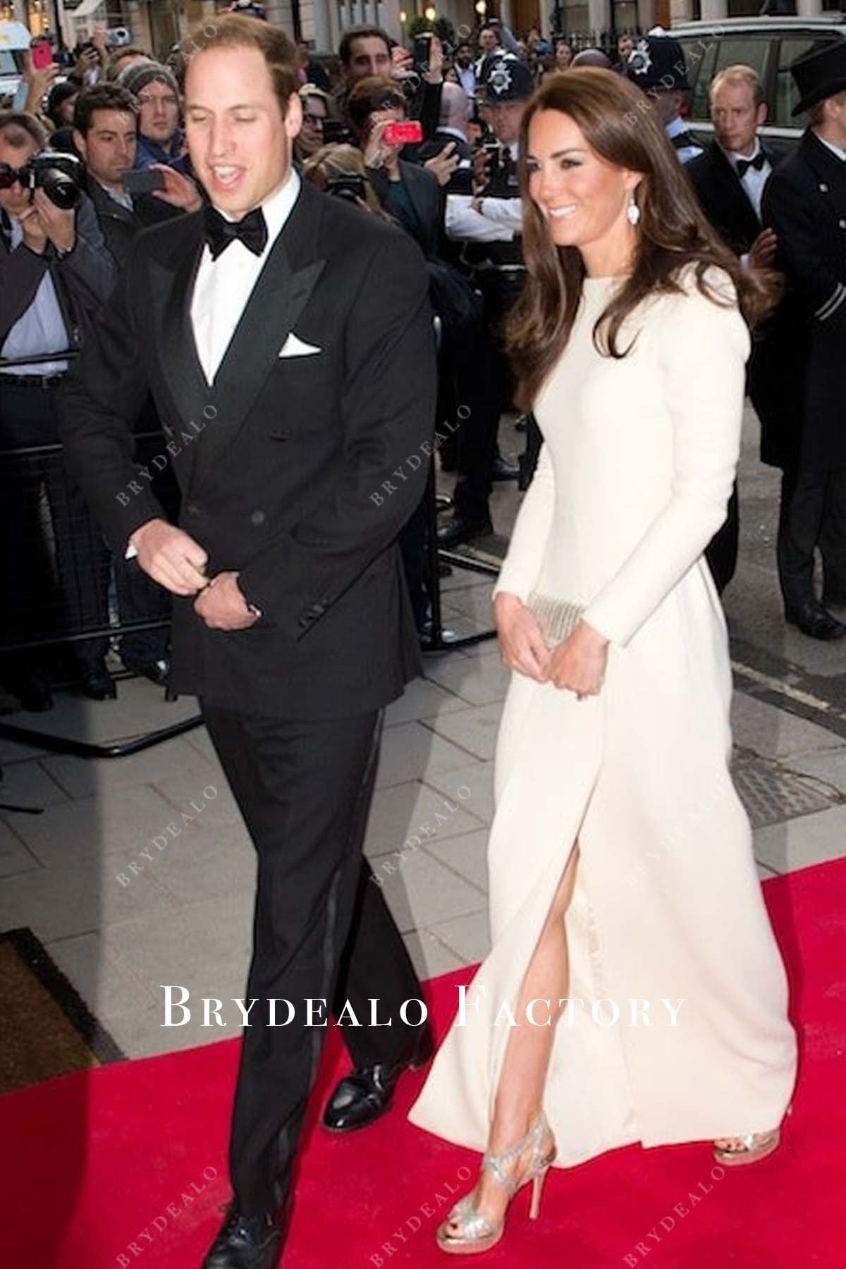 Kate Middleton Ivory Dress Mandela Long Walk To Freedom Premiere