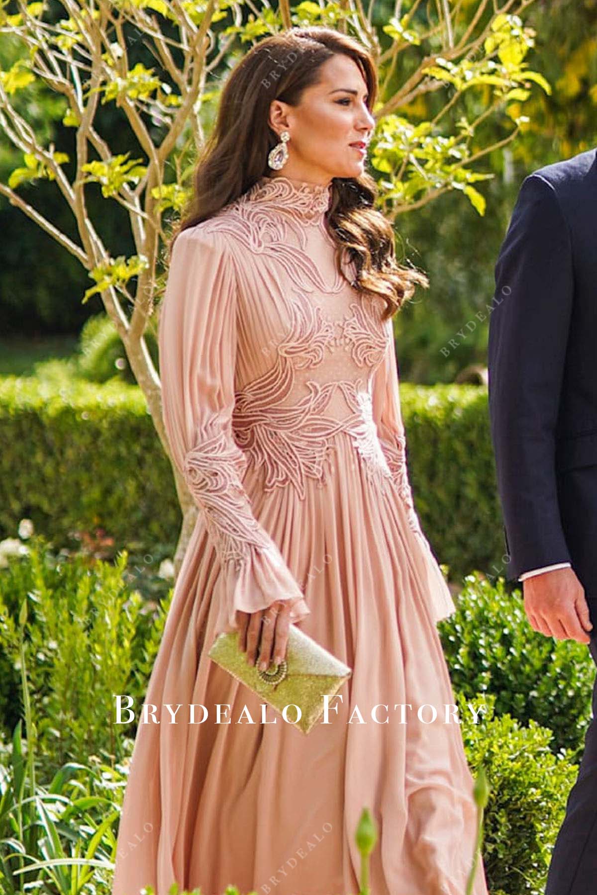 Kate Middleton Dusty Rose Wedding Guest Dress 2023