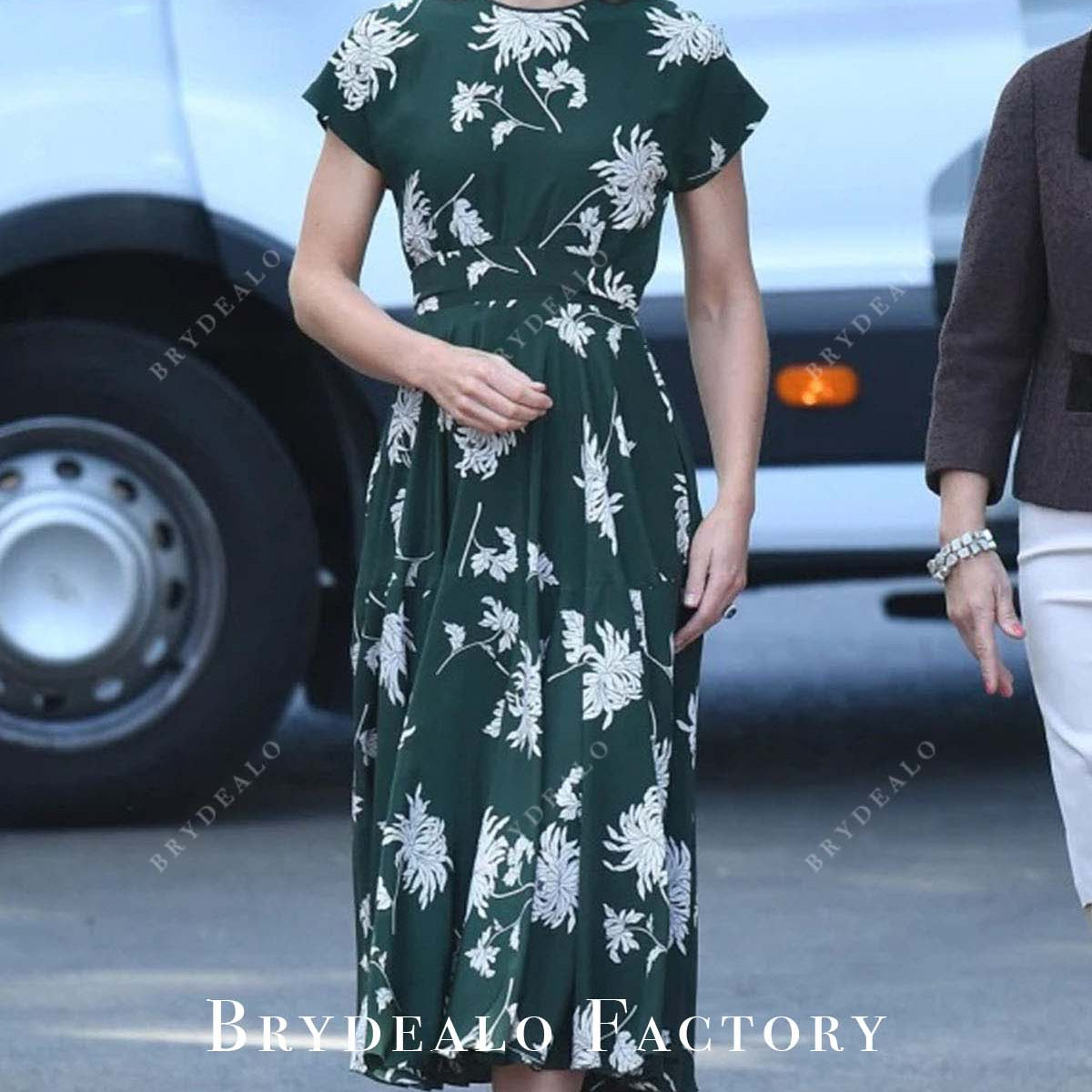 Kate Middleton 2017 Chelsea Flower Show Print Dress