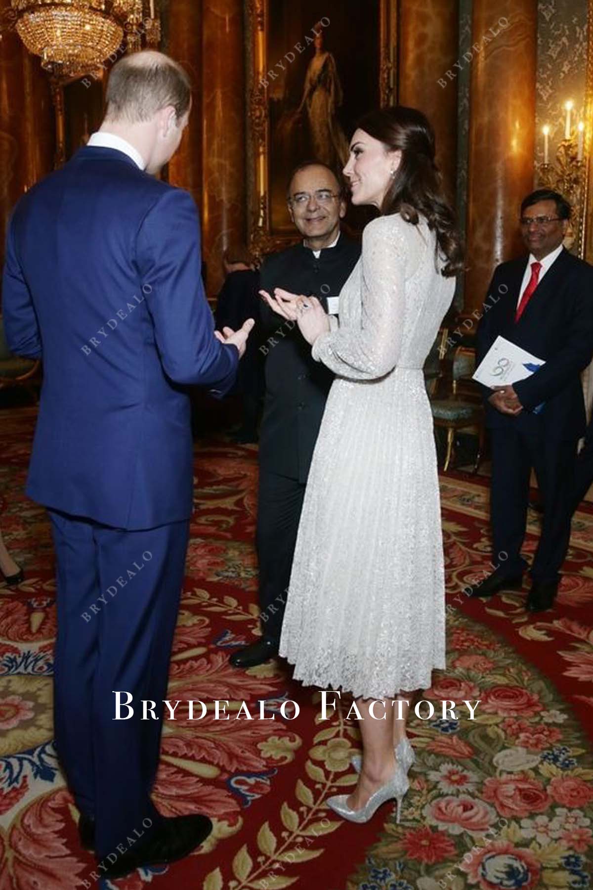 Kate Middleton Celebrity Dress  UK-India Year of Culture 2017
