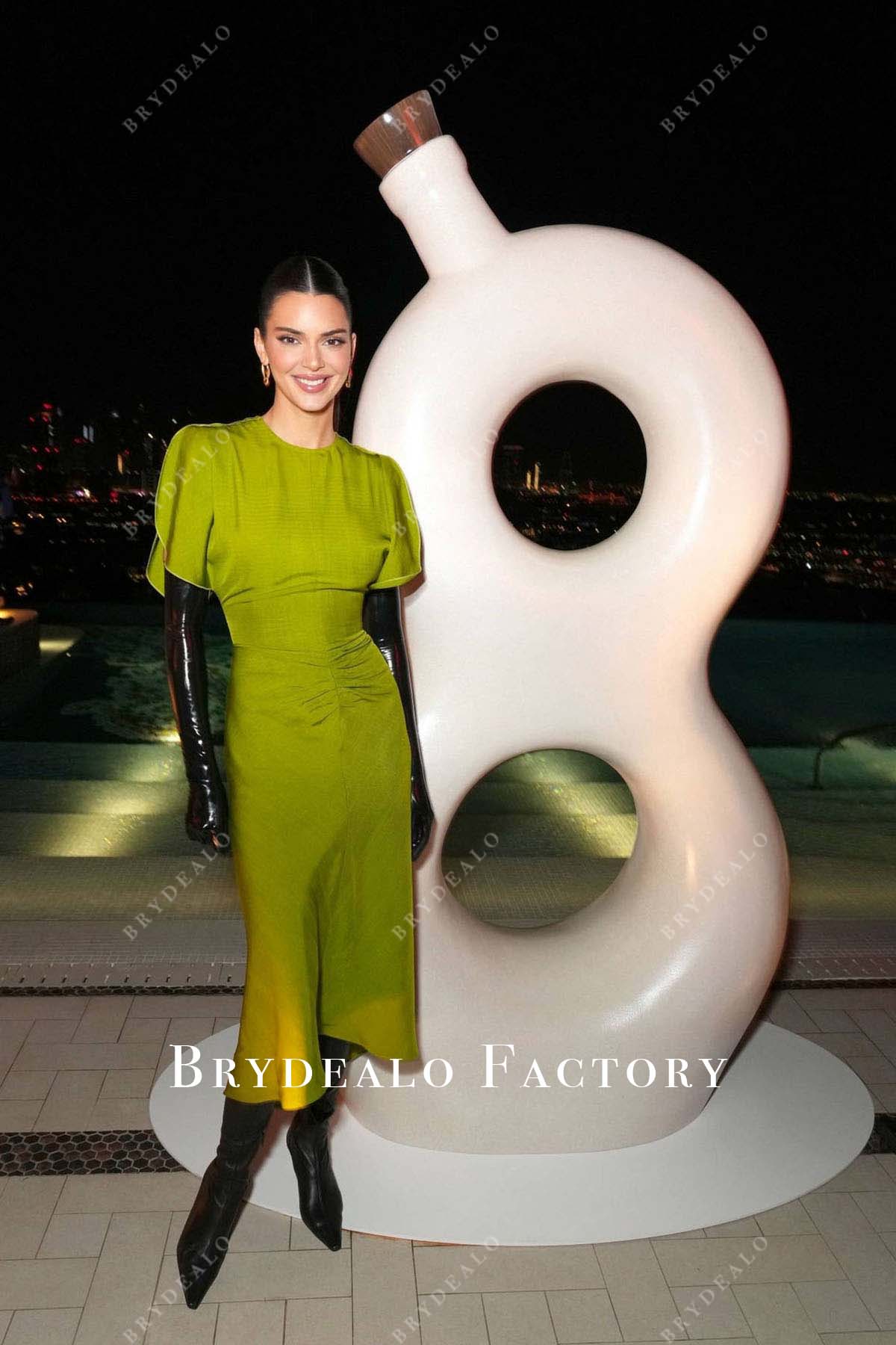 kendall jenner crew neck dress Hosts The Launch Of 818 Tequila 2023