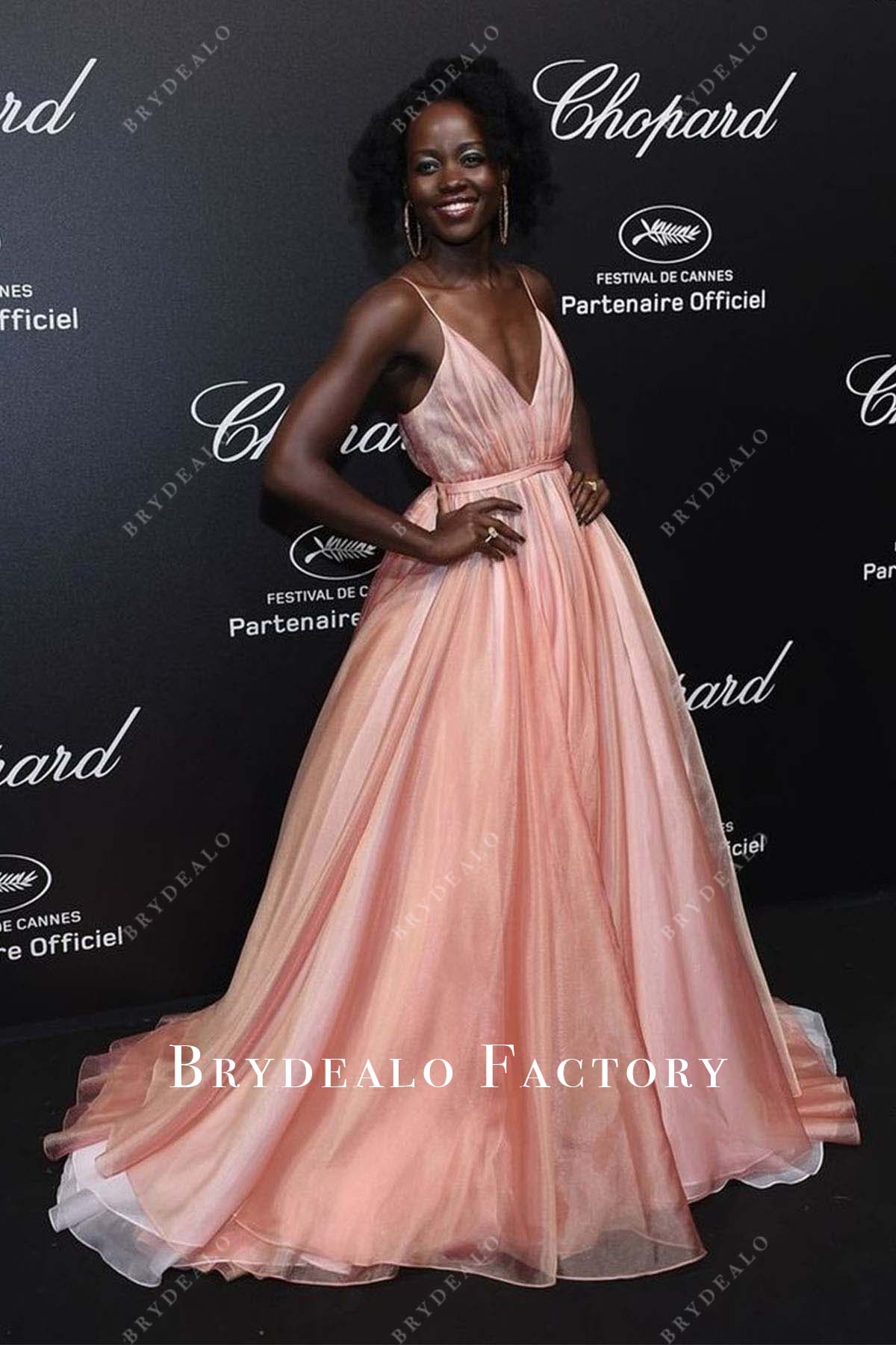 Lupita Nyongo a lien dress Cannes Film Festival 2018