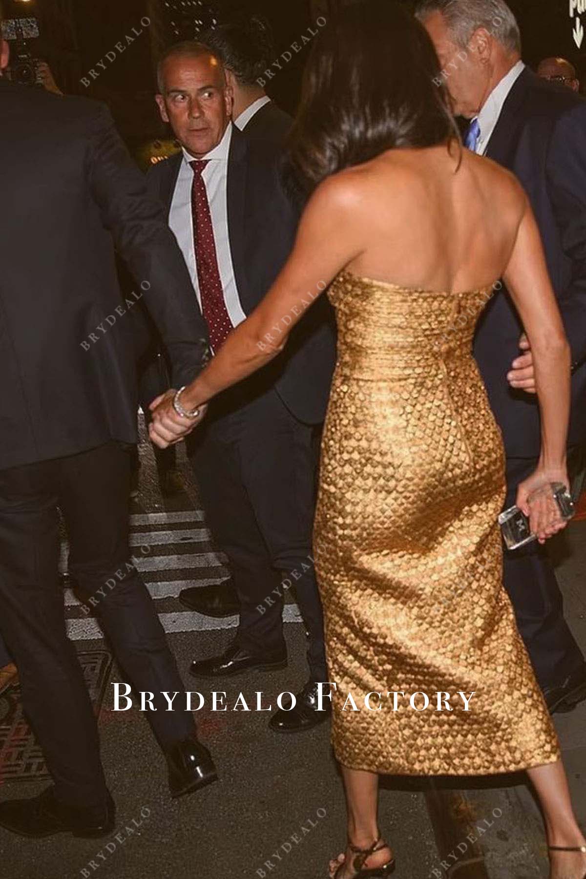 2023 Ms Foundation Meghan Markle open back dress