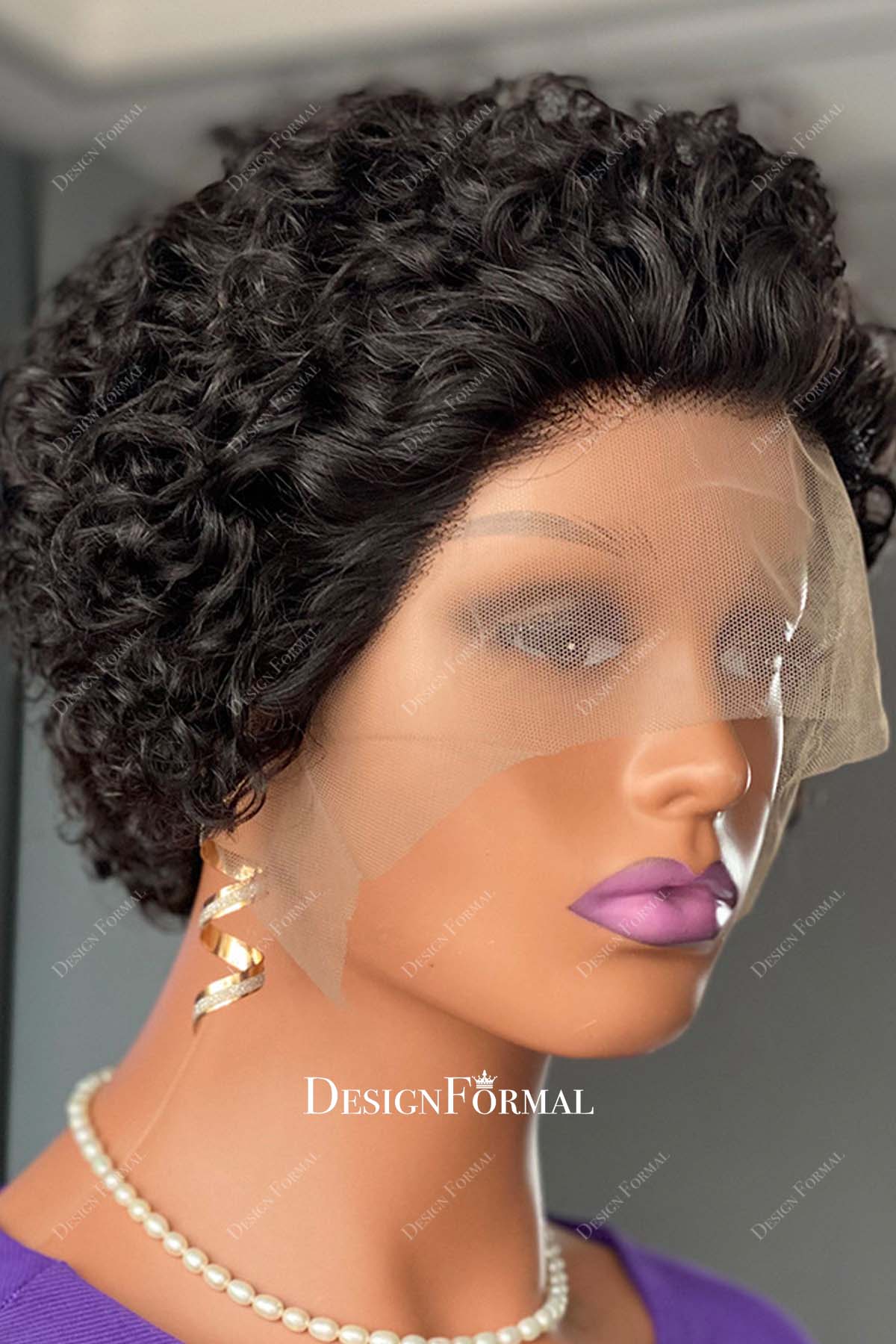 minimalist short wig