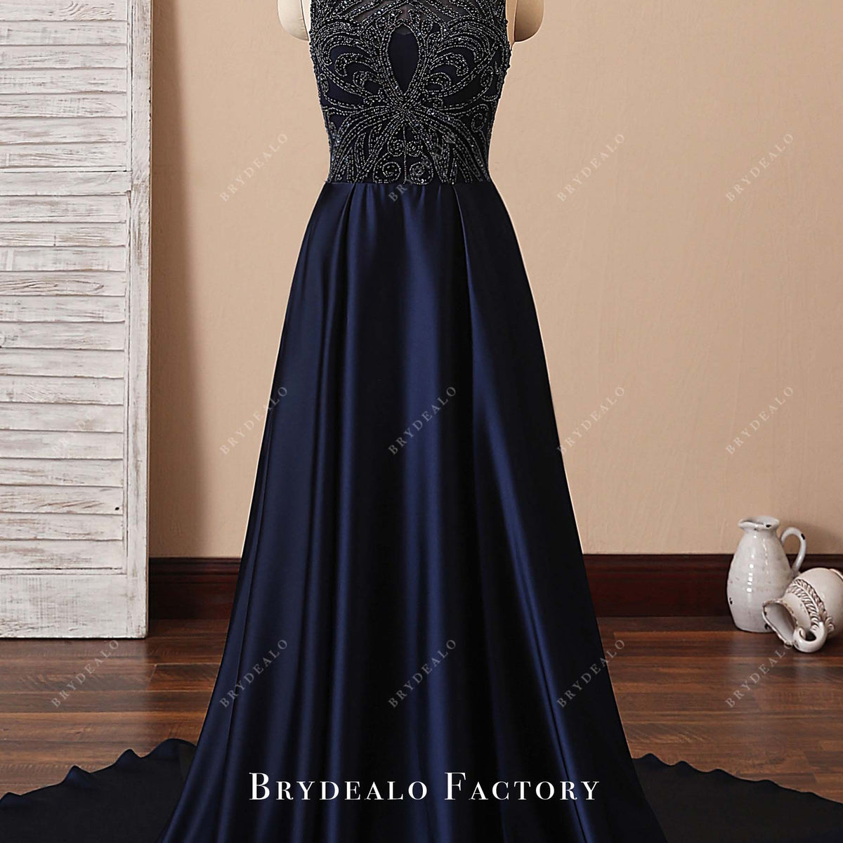 dark blue prom dresses 2018 Classic Navy Blue Quinceaera Prom Dresses 2018 Ball Gown Lace Appliques  Beading Sequins Scoop Neck Backless Sleeveless Floor-Length / Long Formal  Dresses