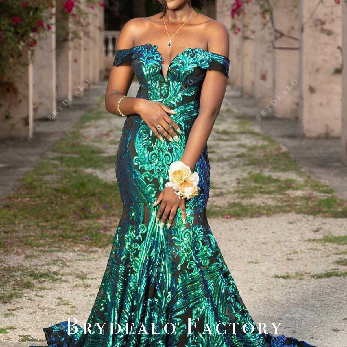 prom dress peacock Primavera Couture 3295 Sequin Sizes 000 4 10 14 Beaded Long v this dress is as easy to wear as it is captivating Higher Love Formal Dress Peacock|